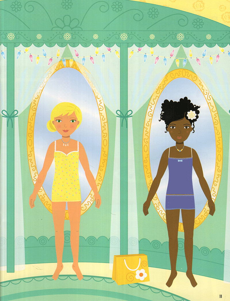 sticker dolly dressing - dán hình sáng tạo trang phục búp bê - chúng mình là bạn thân - Ảnh 13