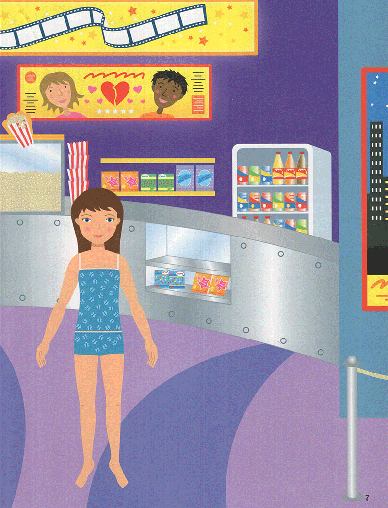 sticker dolly dressing - dán hình sáng tạo trang phục búp bê - chúng mình là bạn thân - Ảnh 9