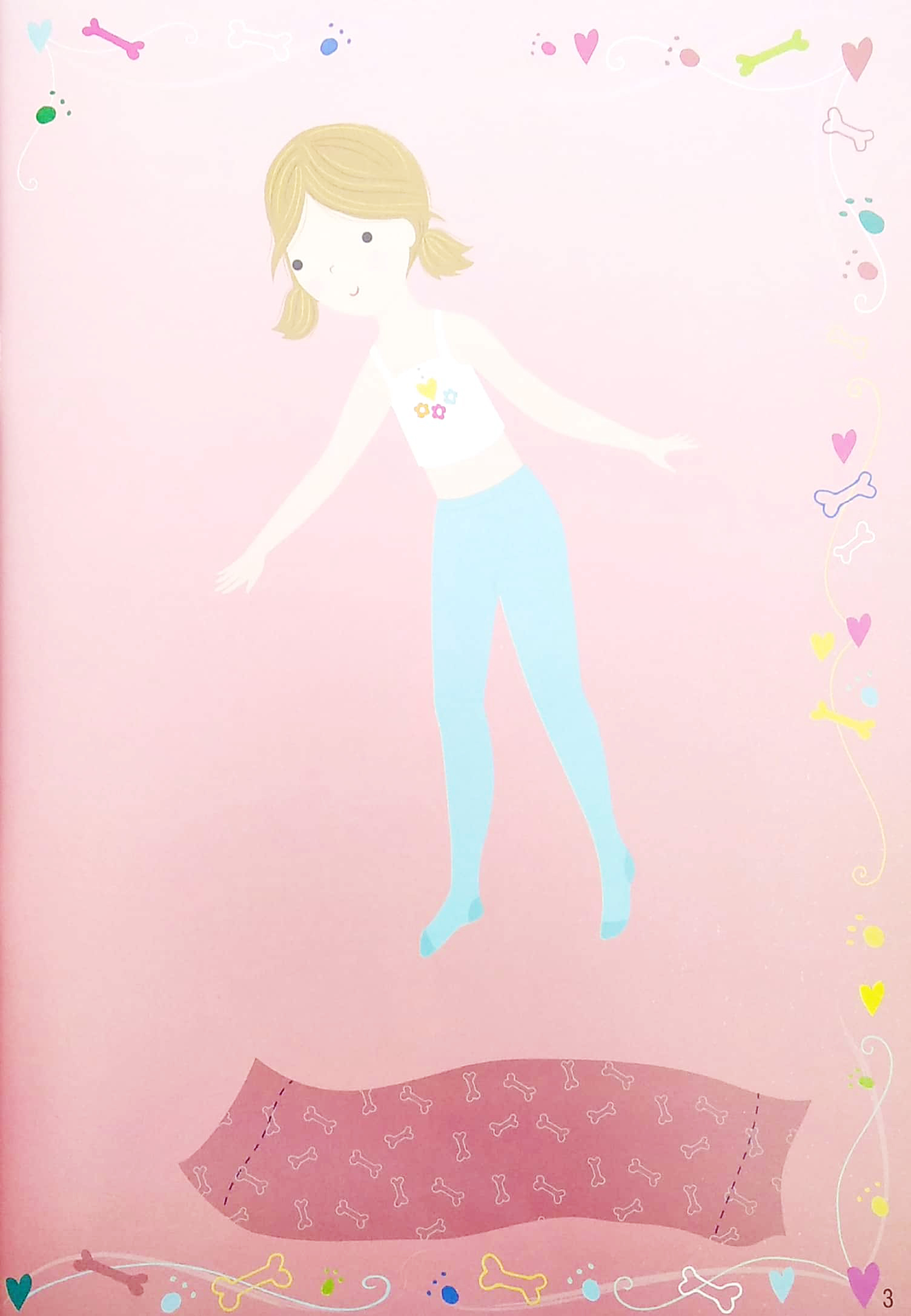 sticker dolly dressing - dán hình sáng tạo trang phục búp bê - cún con - Ảnh 5