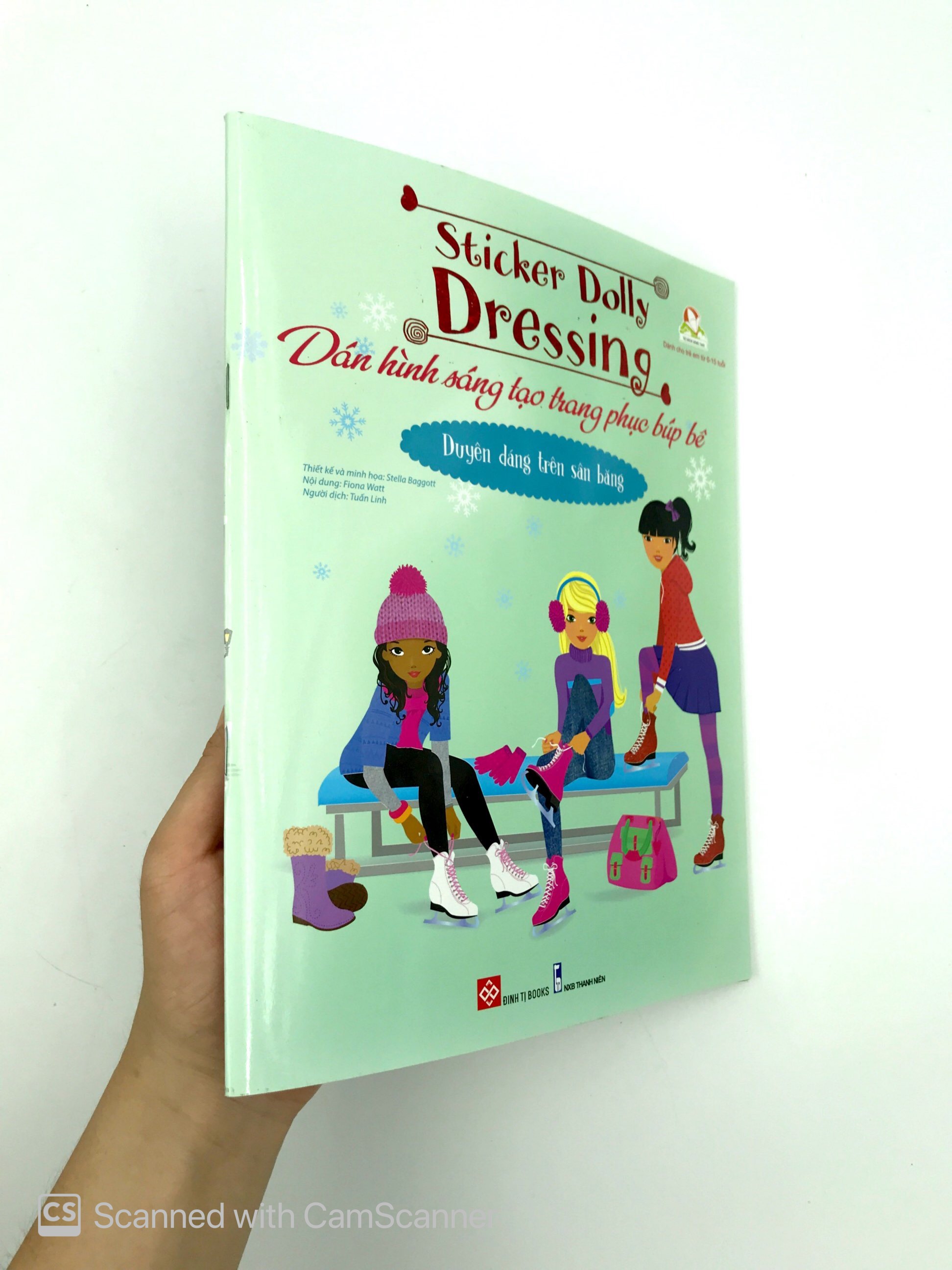 sticker dolly dressing - dán hình sáng tạo trang phục búp bê - duyên dáng trên sân băng - Ảnh 12