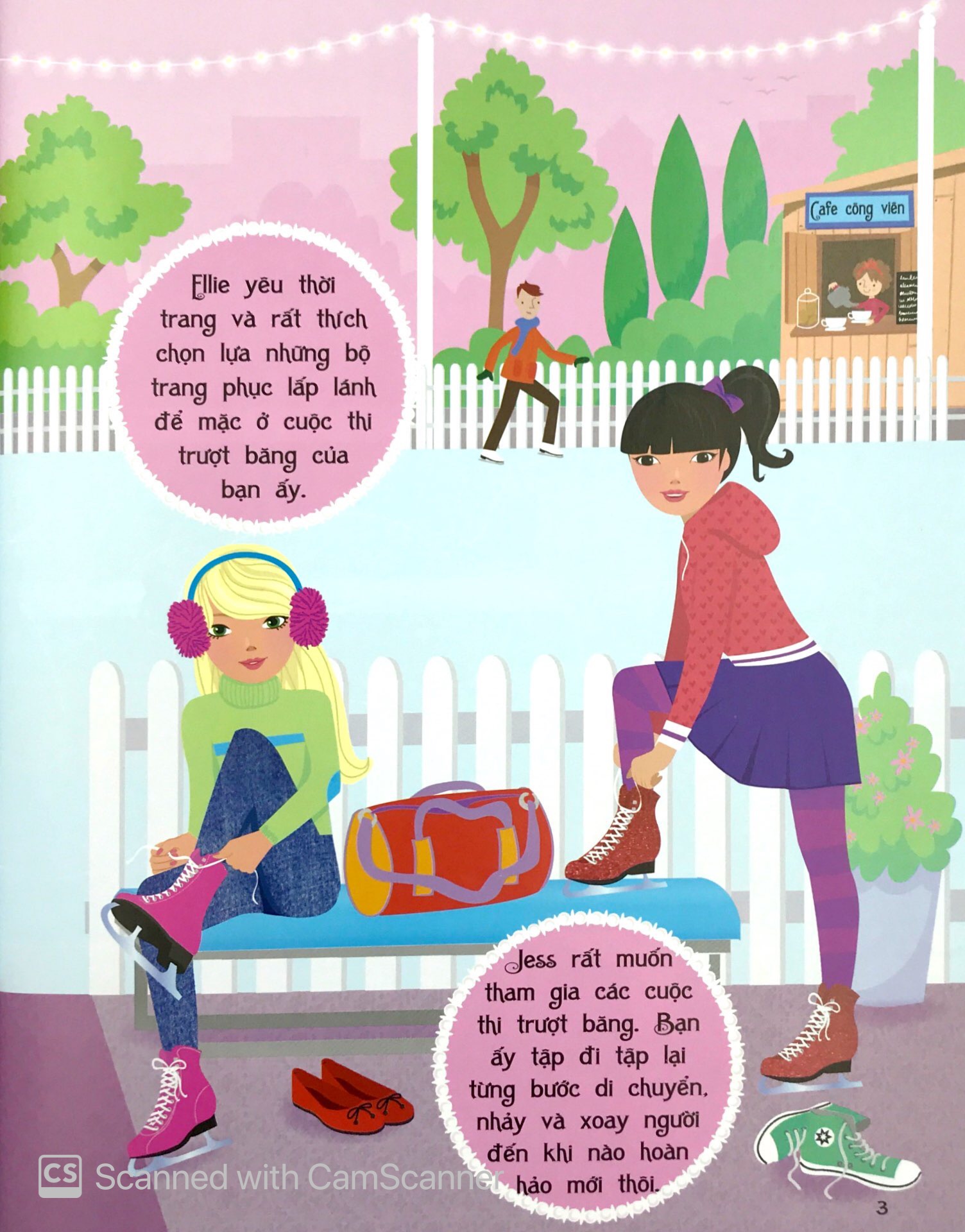 sticker dolly dressing - dán hình sáng tạo trang phục búp bê - duyên dáng trên sân băng - Ảnh 5