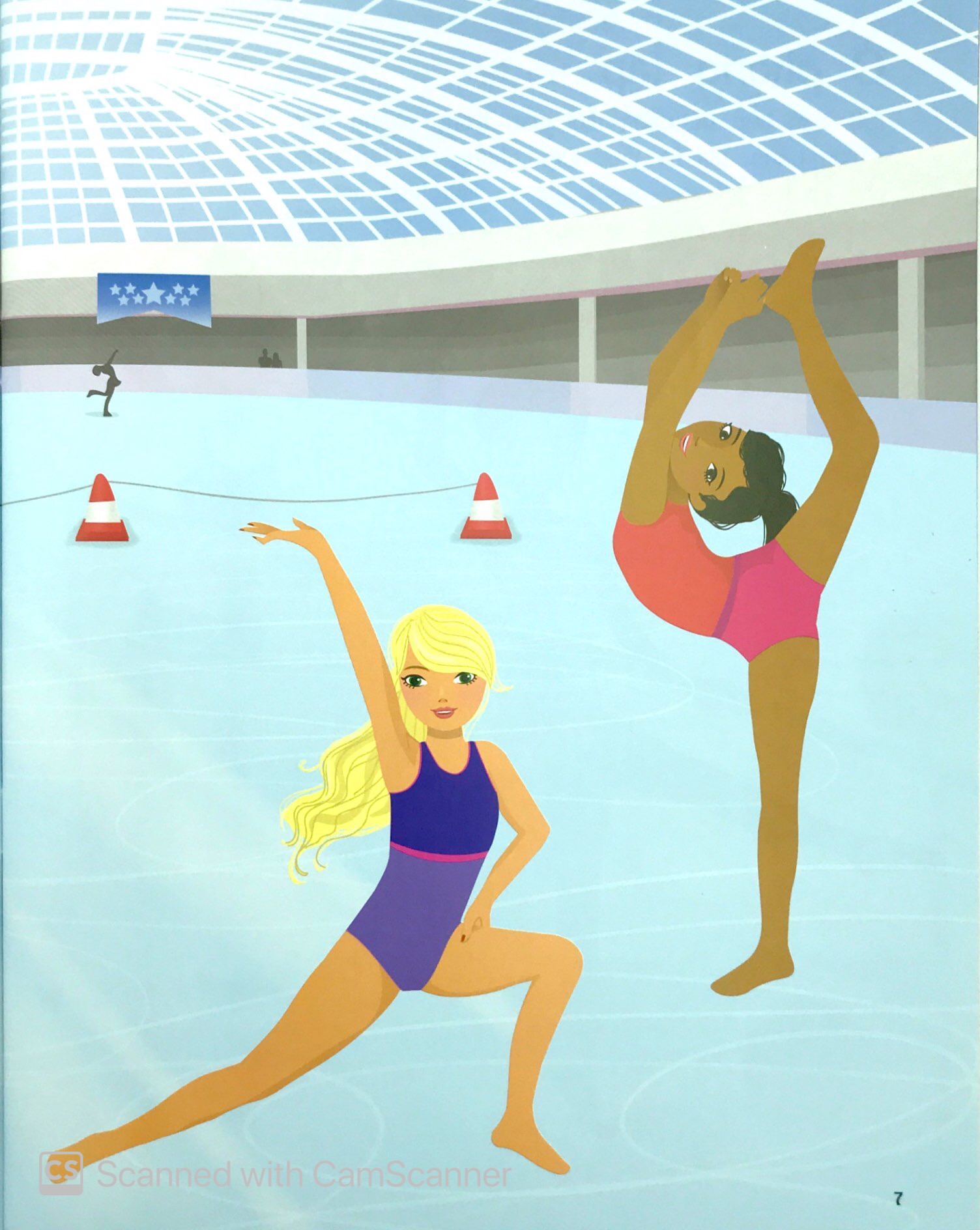 sticker dolly dressing - dán hình sáng tạo trang phục búp bê - duyên dáng trên sân băng - Ảnh 9