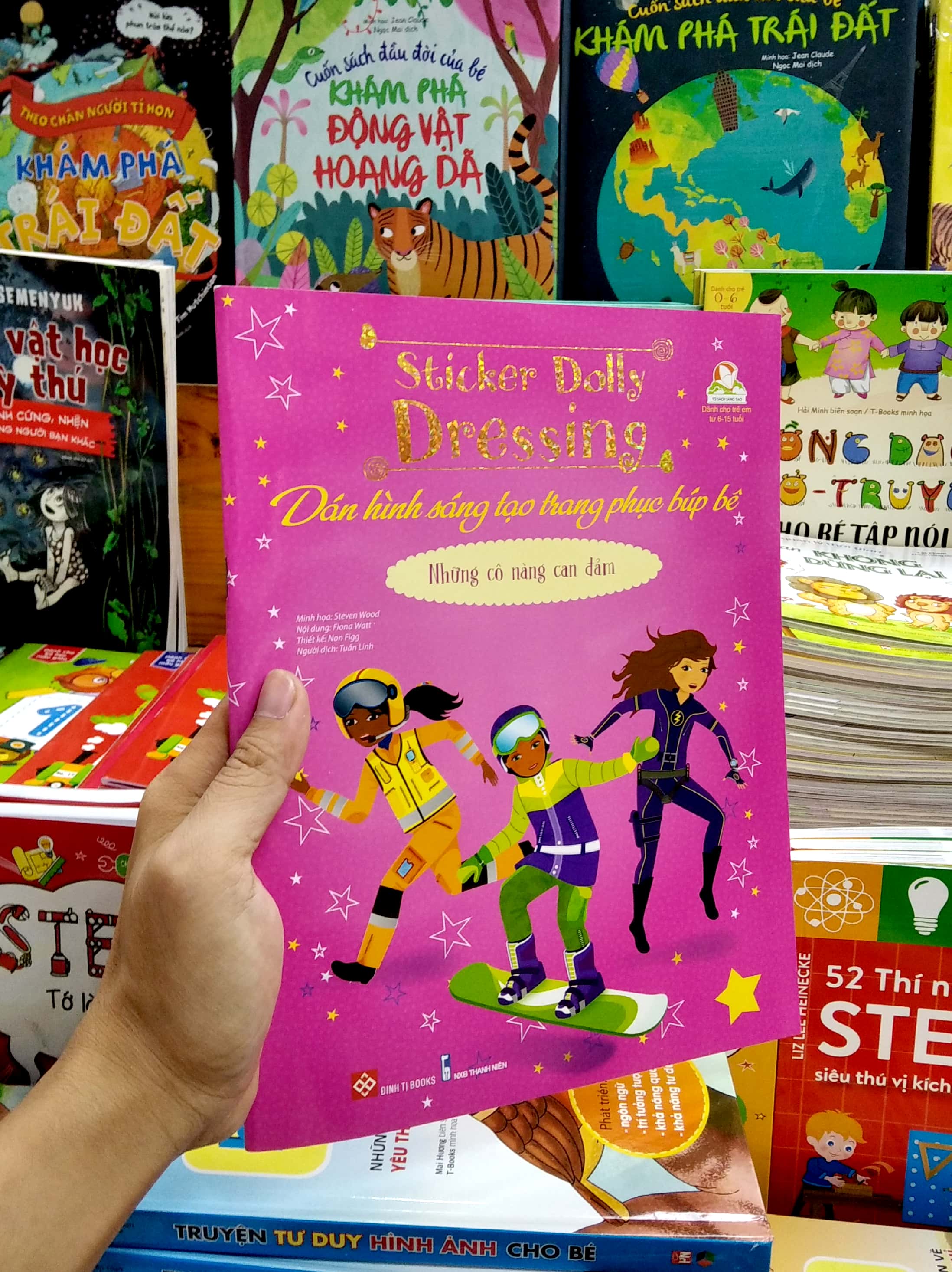 sticker dolly dressing - dán hình sáng tạo trang phục búp bê - những cô nàng can đảm - Ảnh 7