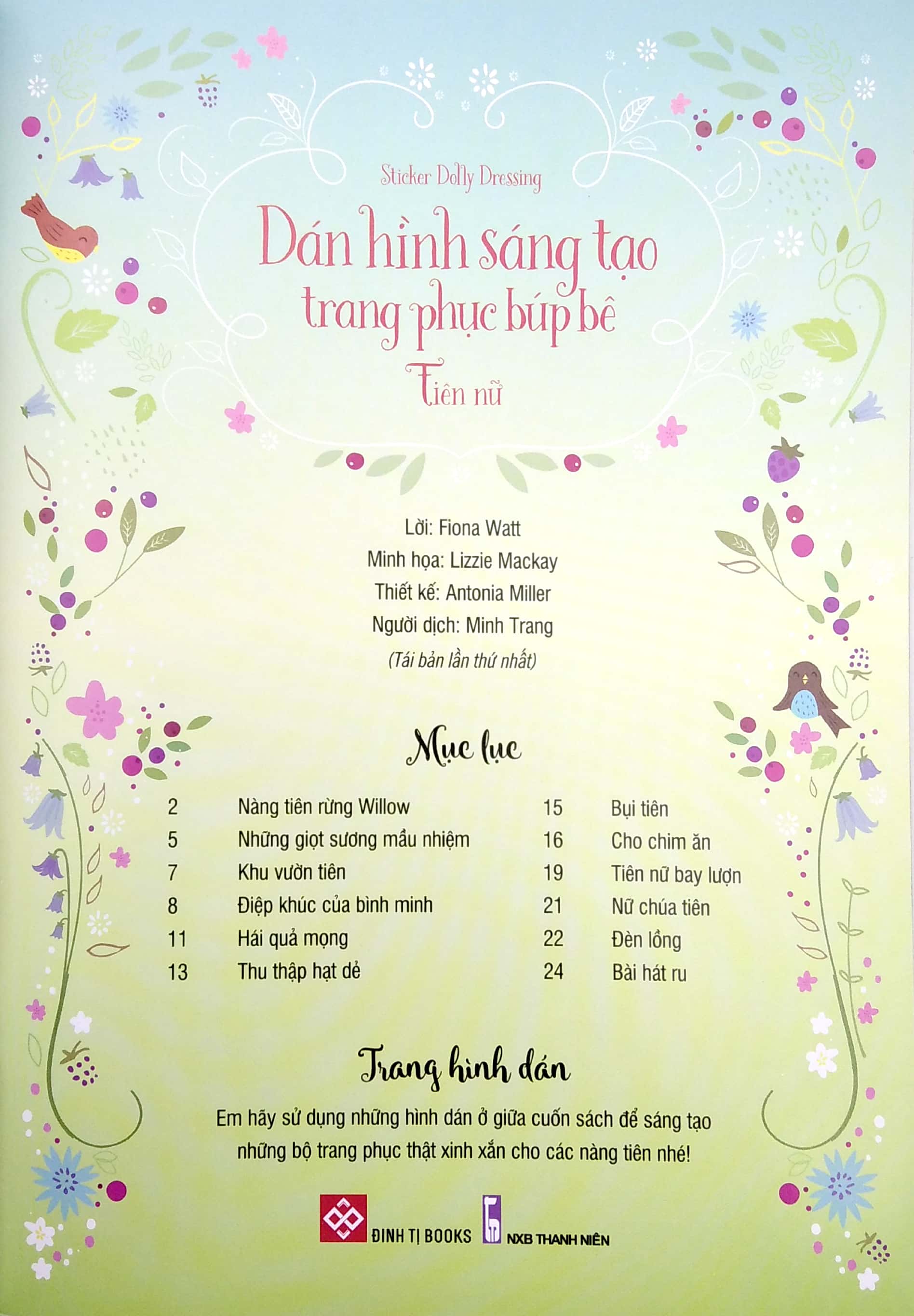 sticker dolly dressing - dán hình sáng tạo trang phục búp bê - tiên nữ - Ảnh 3