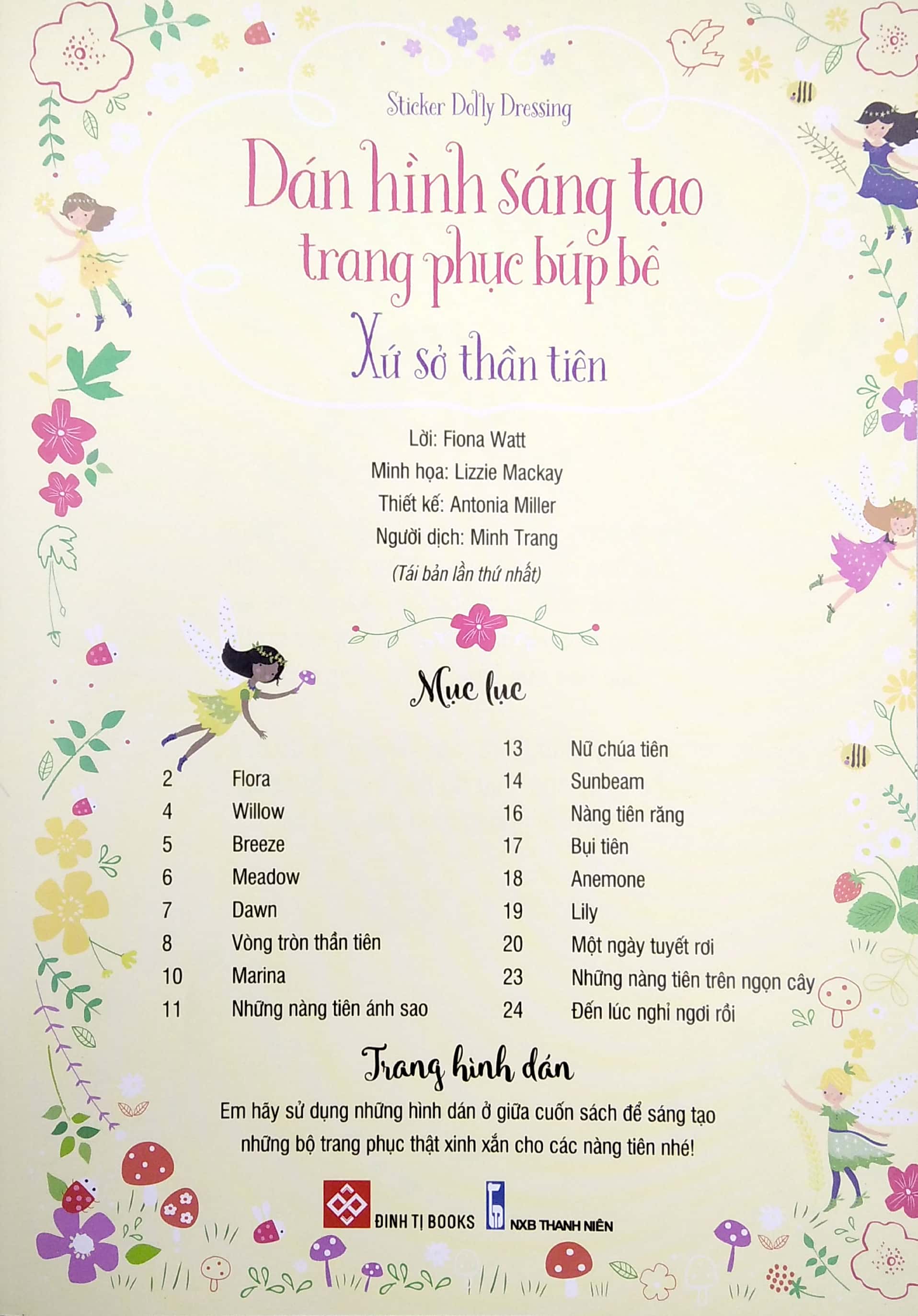 sticker dolly dressing - dán hình sáng tạo trang phục búp bê - xứ sở thần tiên - Ảnh 3