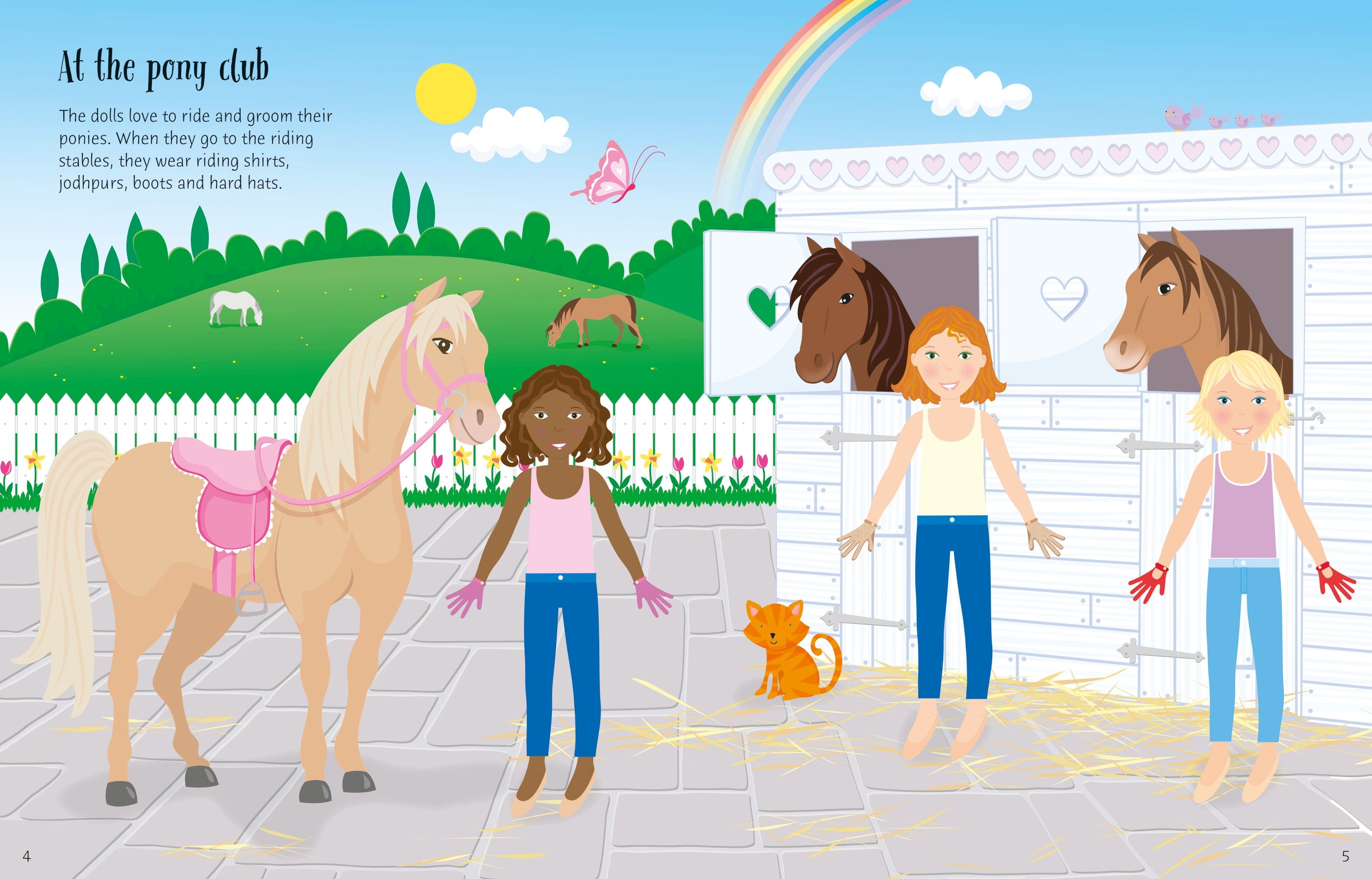 sticker dolly dressing dolls - Ảnh 3