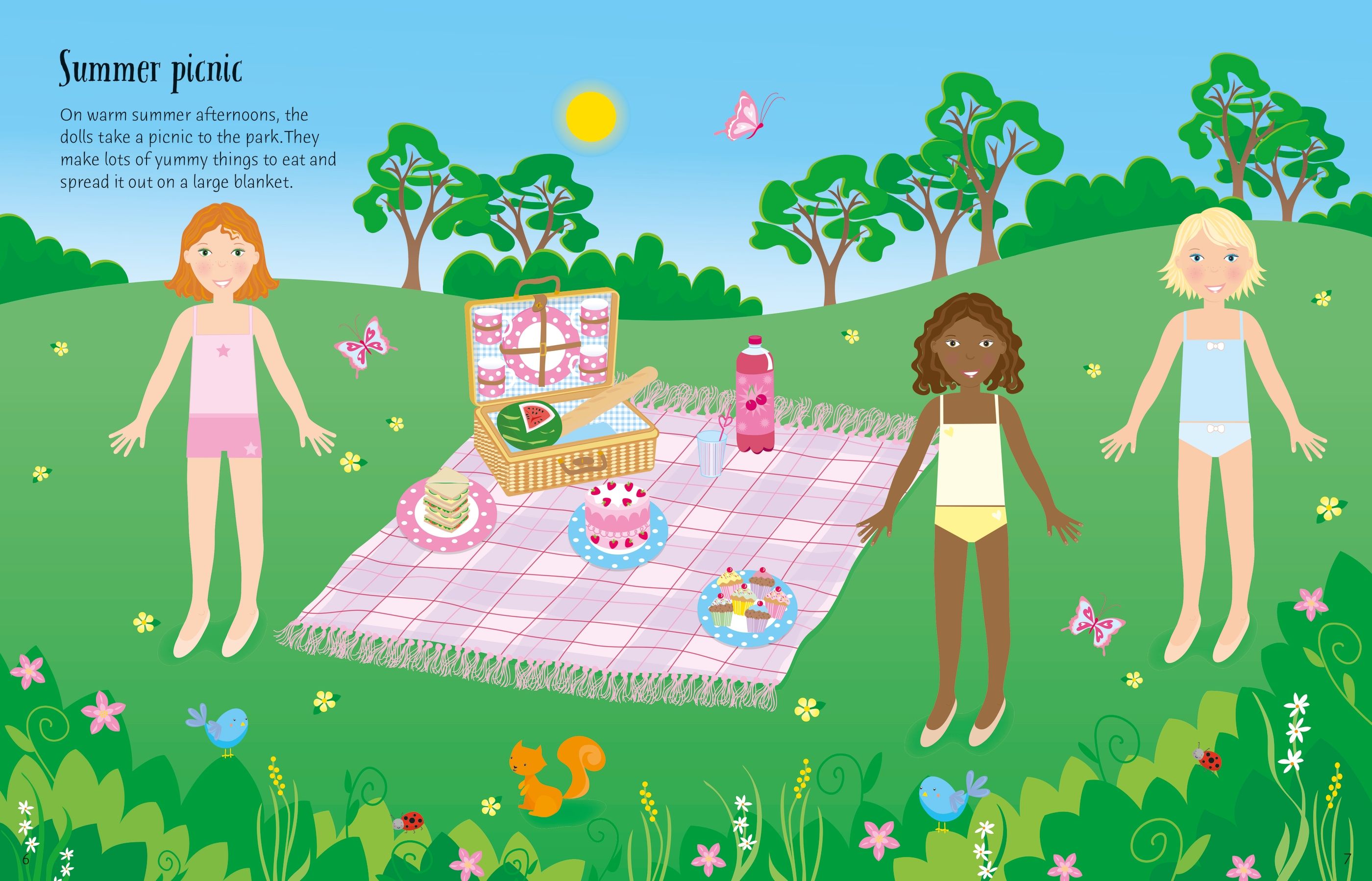 sticker dolly dressing dolls - Ảnh 4