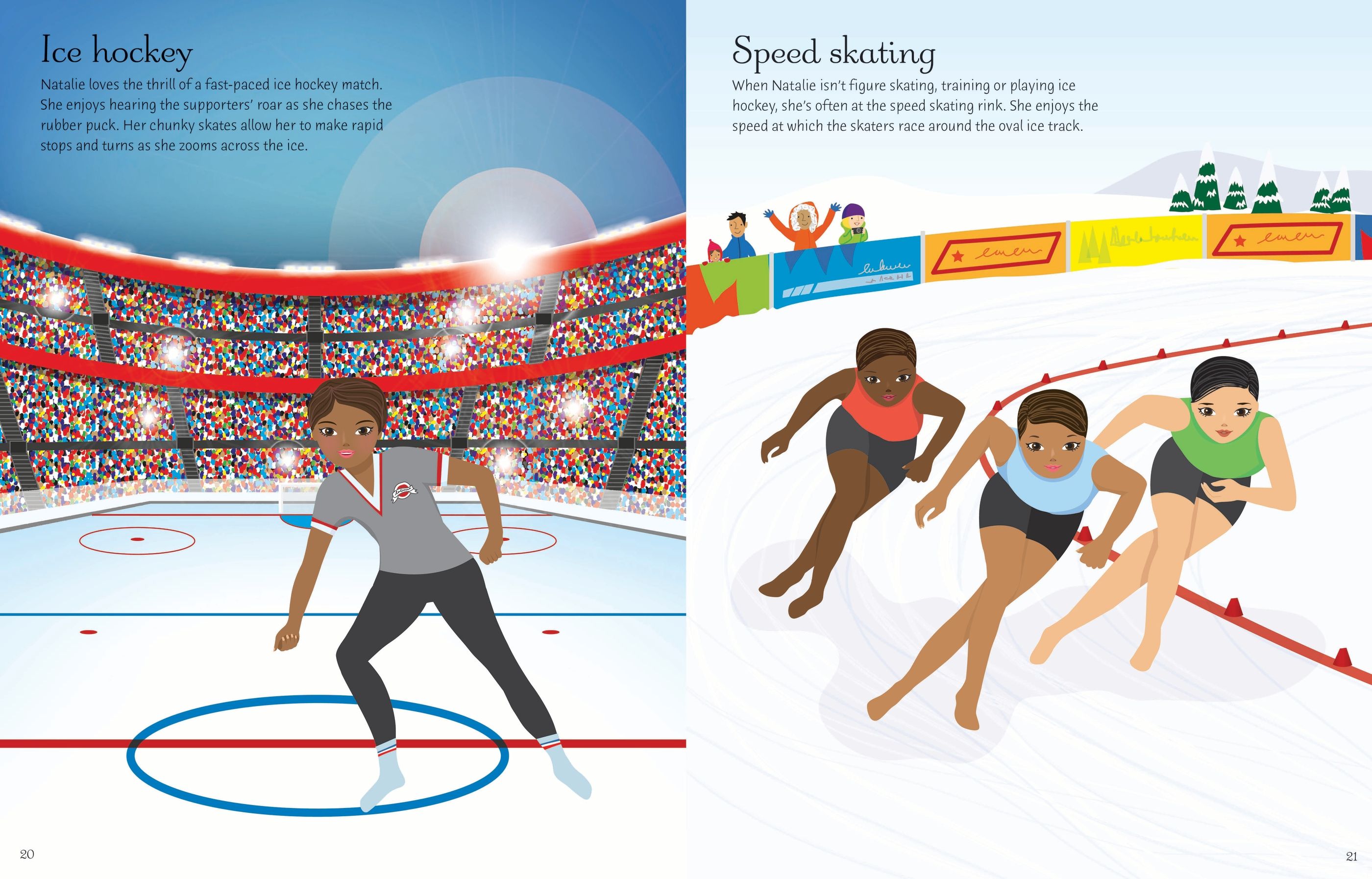 sticker dolly dressing ice skaters - Ảnh 5