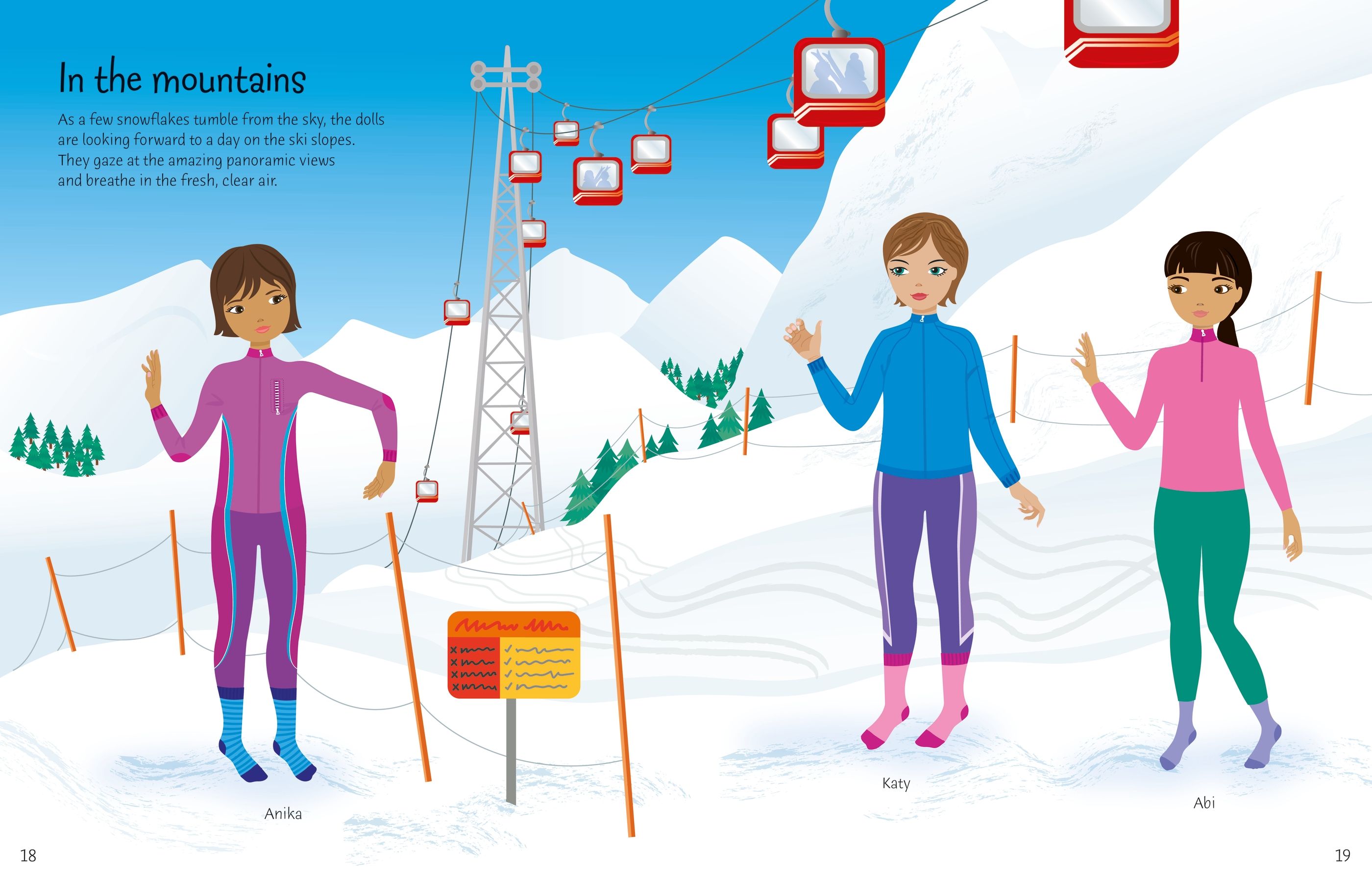 sticker dolly dressing winter wonderland - Ảnh 10