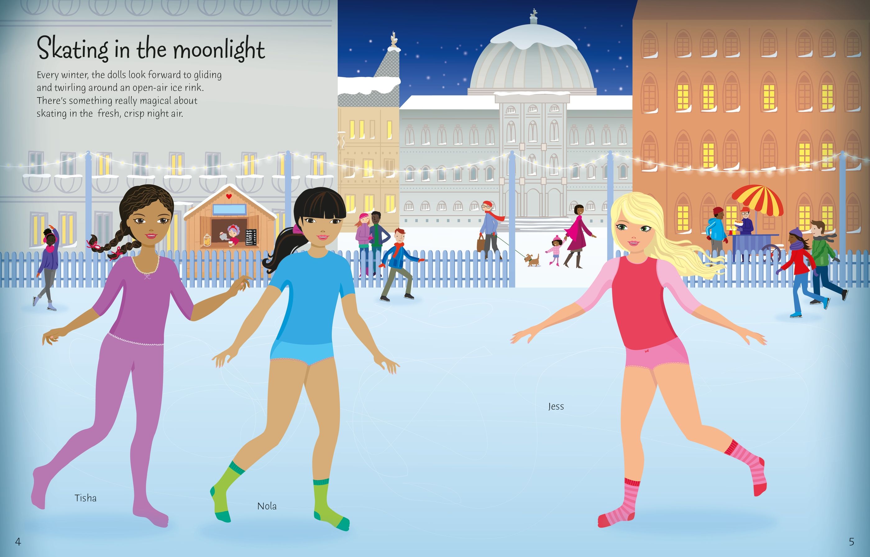 sticker dolly dressing winter wonderland - Ảnh 4