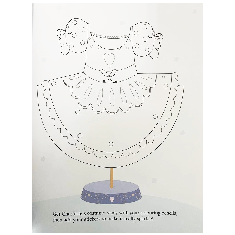 sticker dress-up book - ballerina 2 - Ảnh 4