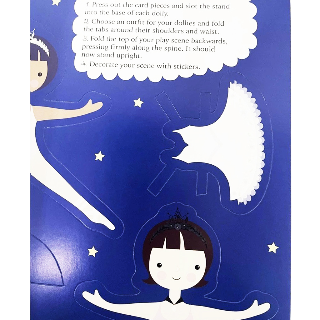 sticker dress-up book - ballerina 2 - Ảnh 7