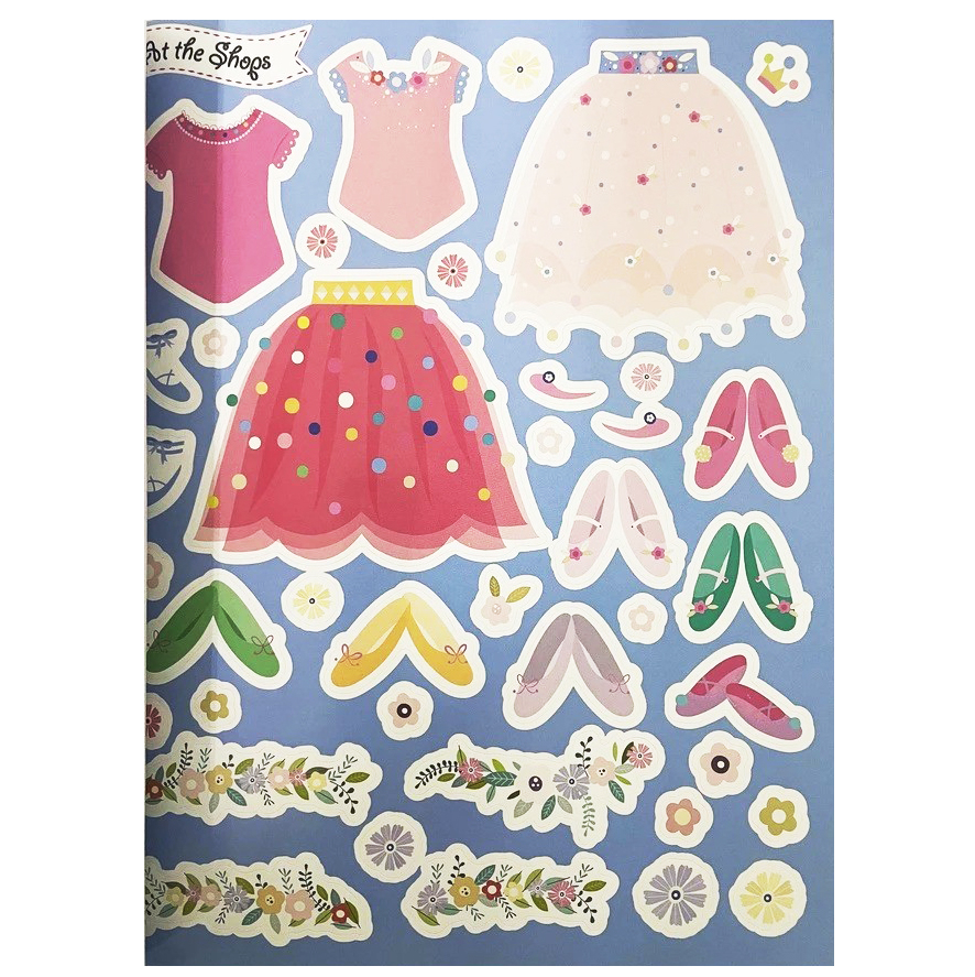 sticker dress-up book - ballerina 2 - Ảnh 8