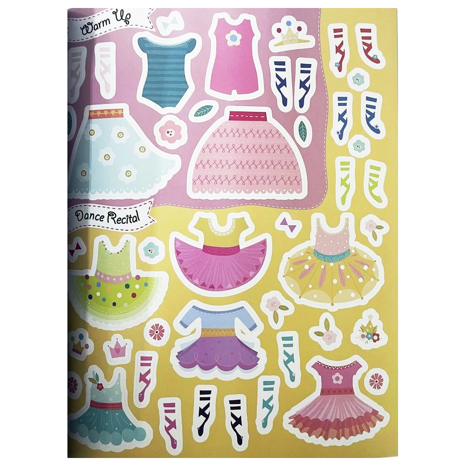 sticker dress-up book - ballerina 2 - Ảnh 9