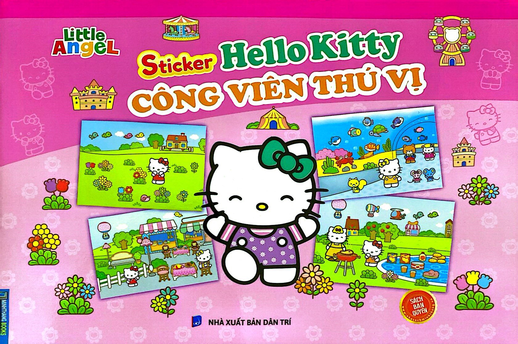 sticker hello kitty - công viên thú vị - Ảnh 2