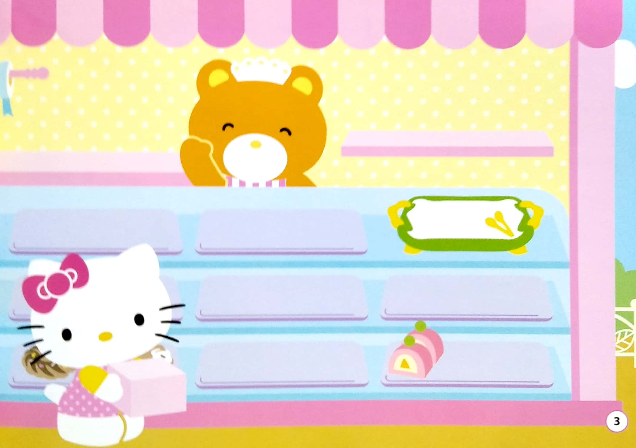 sticker - hello kitty - kitty ham vui, mở tiệc thôi (3-8 tuổi) (tái bản 2023) - Ảnh 2