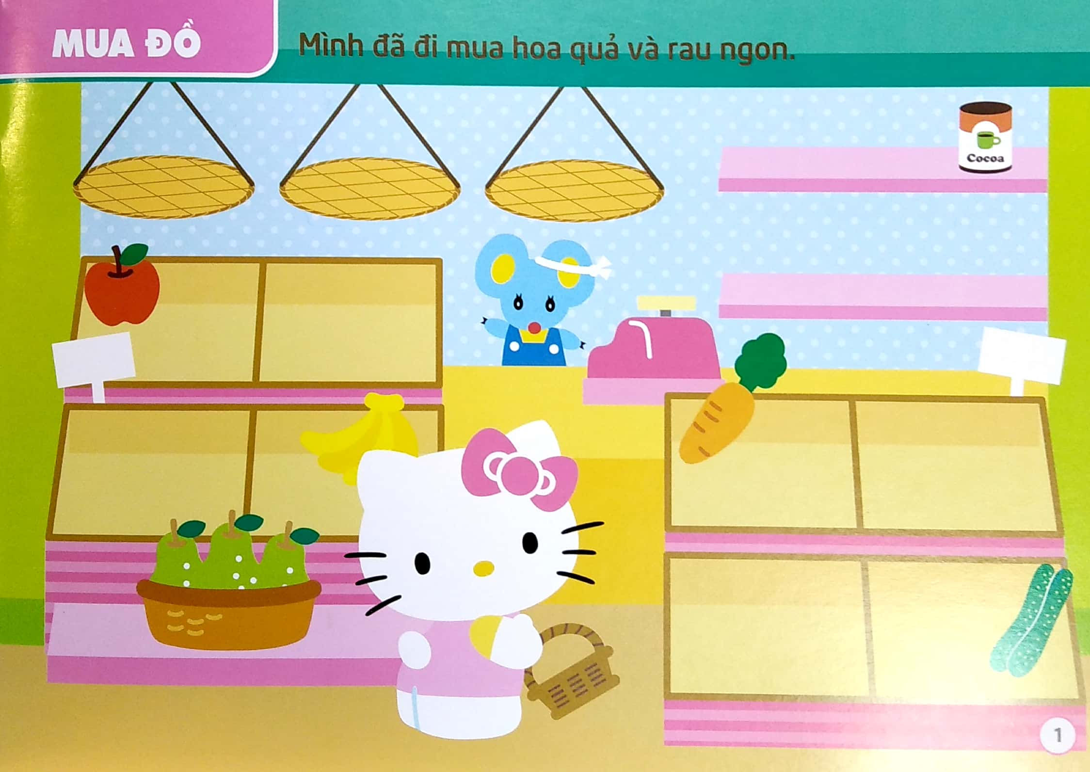 sticker - hello kitty - kitty ham vui, mở tiệc thôi (3-8 tuổi) (tái bản 2023) - Ảnh 4