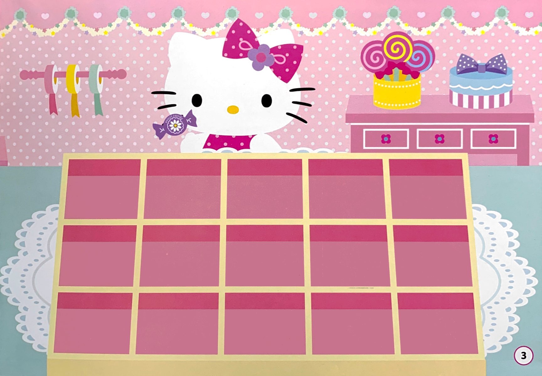 sticker - hello kitty - kitty mi nhon đến tiệm ăn ngon (3-8 tuổi) (tái bản 2023) - Ảnh 6