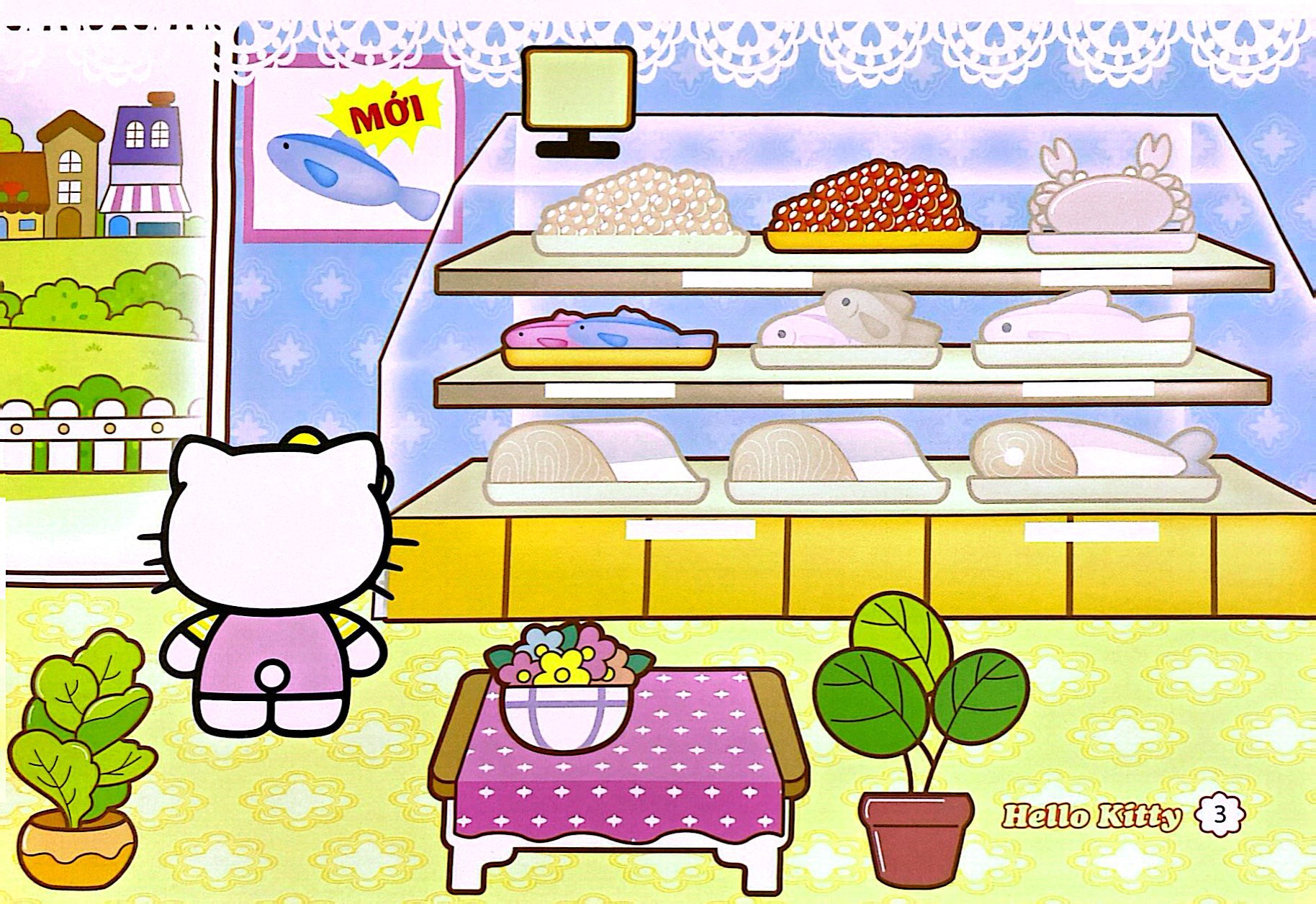 sticker hello kitty - siêu thị vui nhộn - Ảnh 6