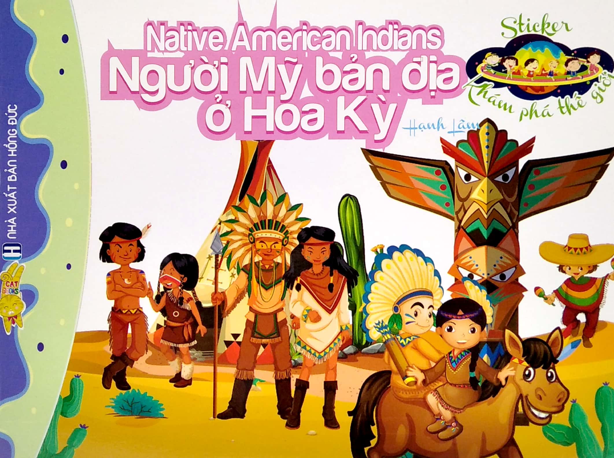 sticker khám phá thế giới - người mỹ bản địa ở hoa kỳ - Ảnh 2