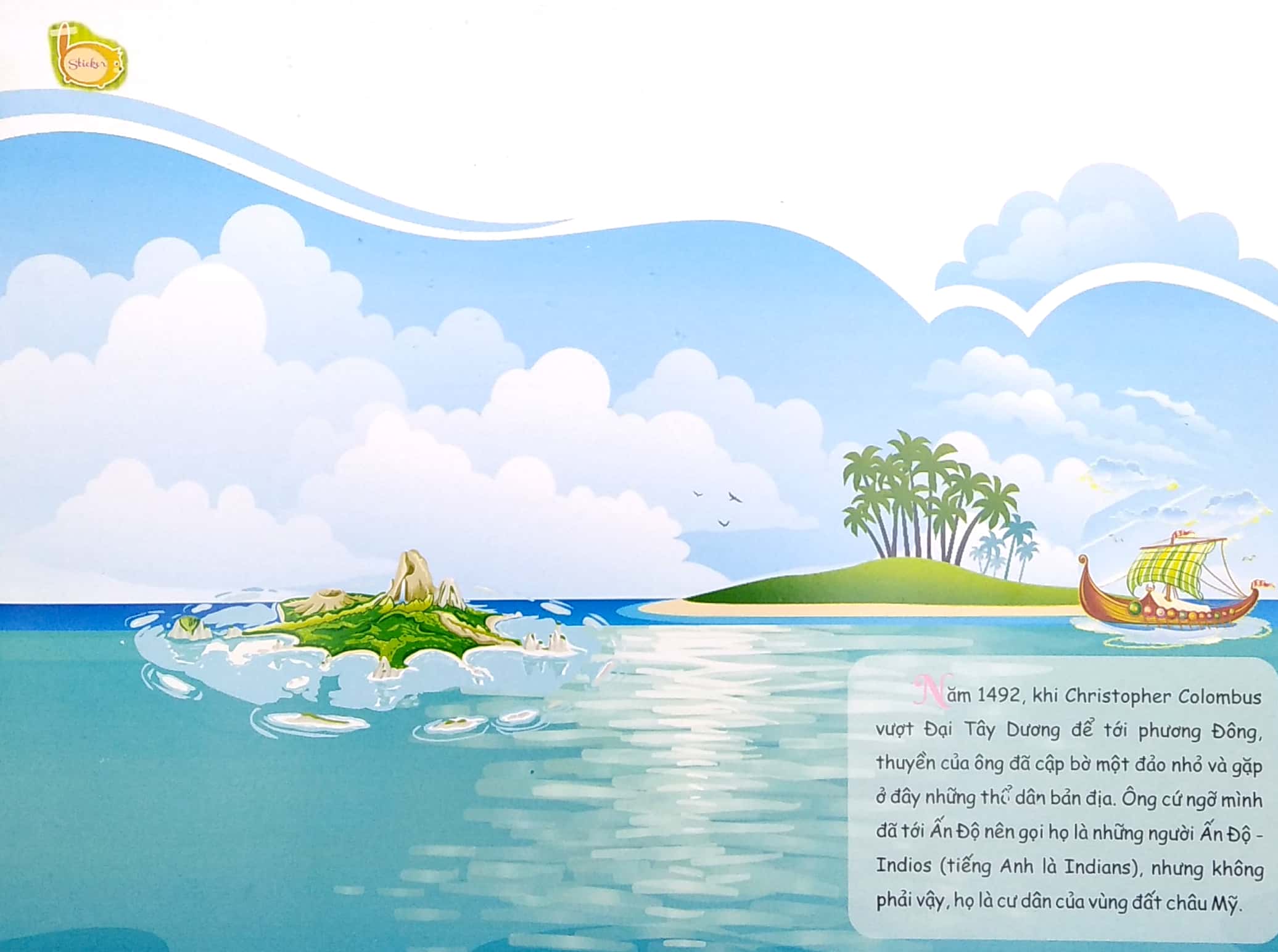 sticker khám phá thế giới - người mỹ bản địa ở hoa kỳ - Ảnh 3