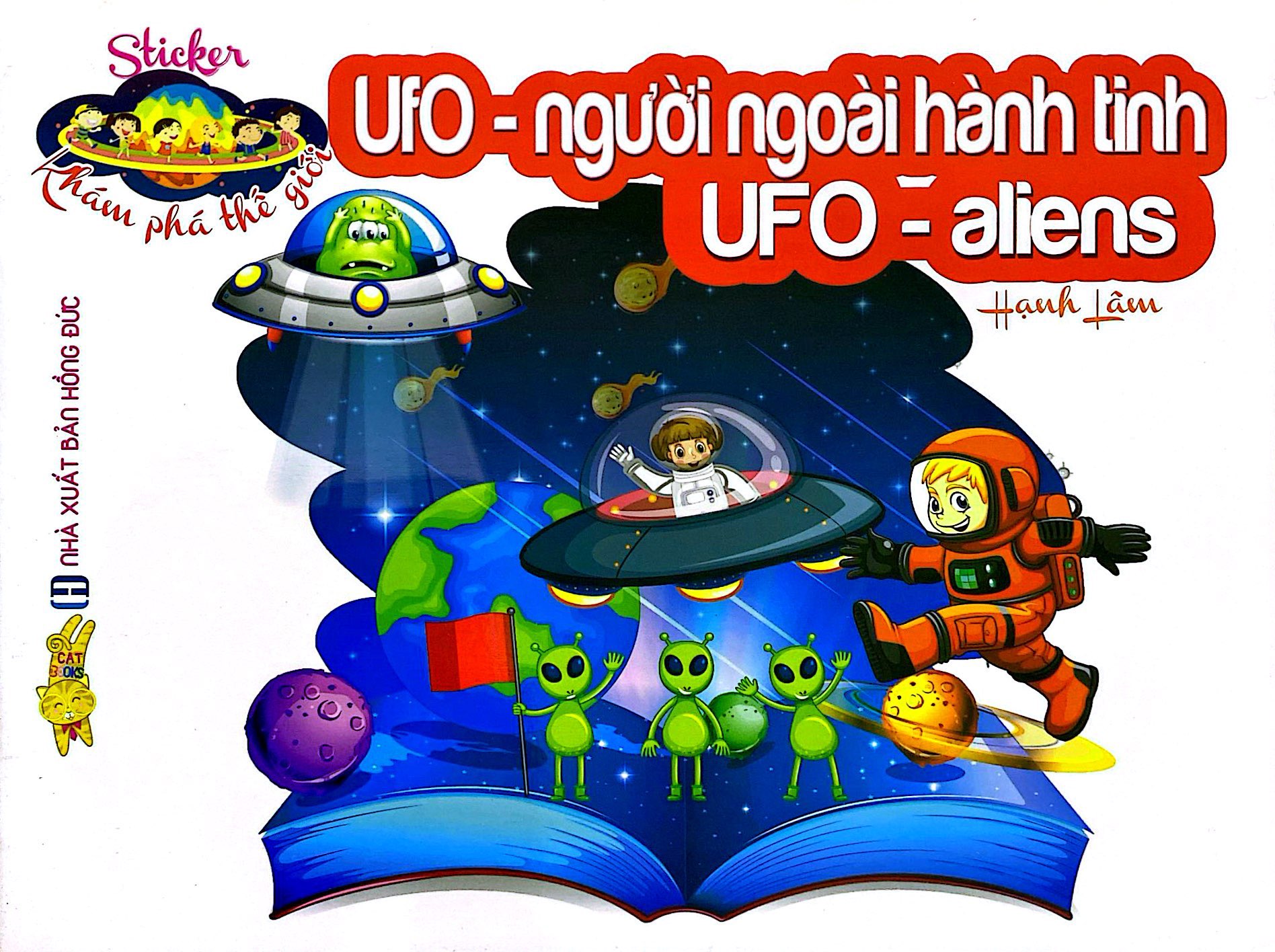 sticker khám phá thế giới - ufo người ngoài hành tinh - ufo aliens - Ảnh 2