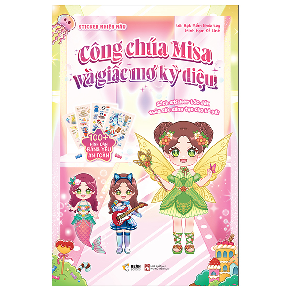 Sticker Nhiệm Màu - Công Chúa Misa Và Giấc Mơ Kỳ Diệu