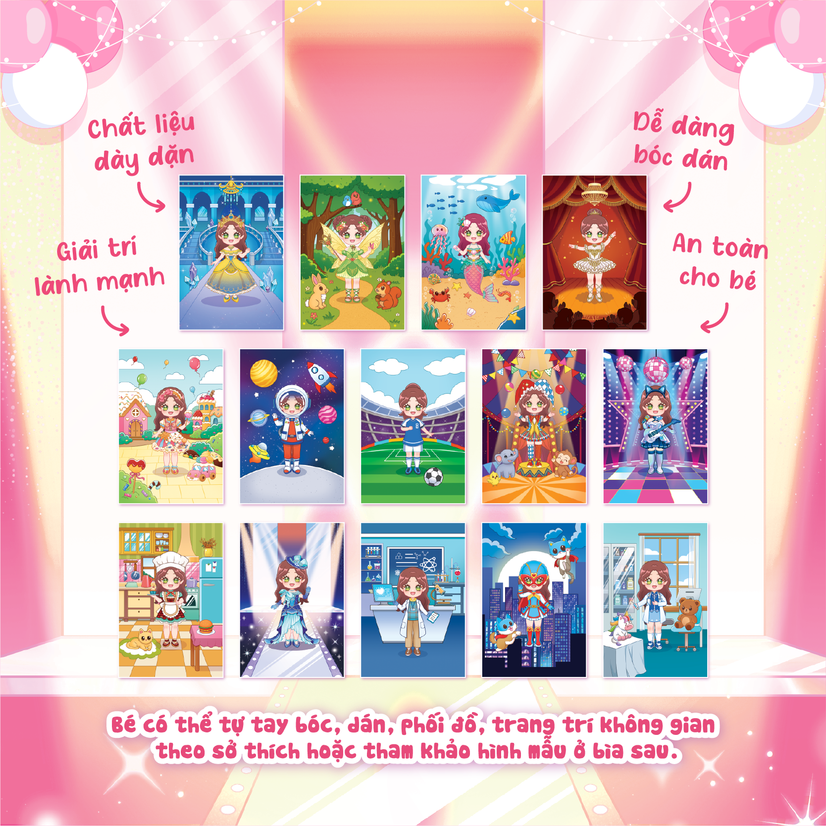 Sticker Nhiệm Màu - Công Chúa Misa Và Giấc Mơ Kỳ Diệu - Ảnh 5