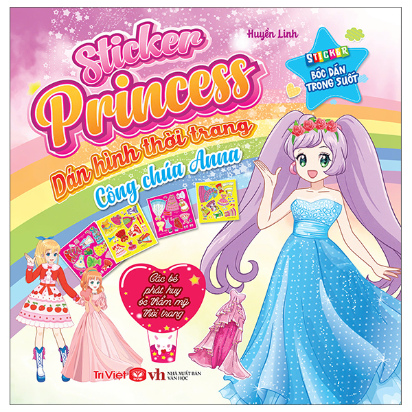 Sticker Princess - Dán Hình Thời Trang - Công Chúa Anna