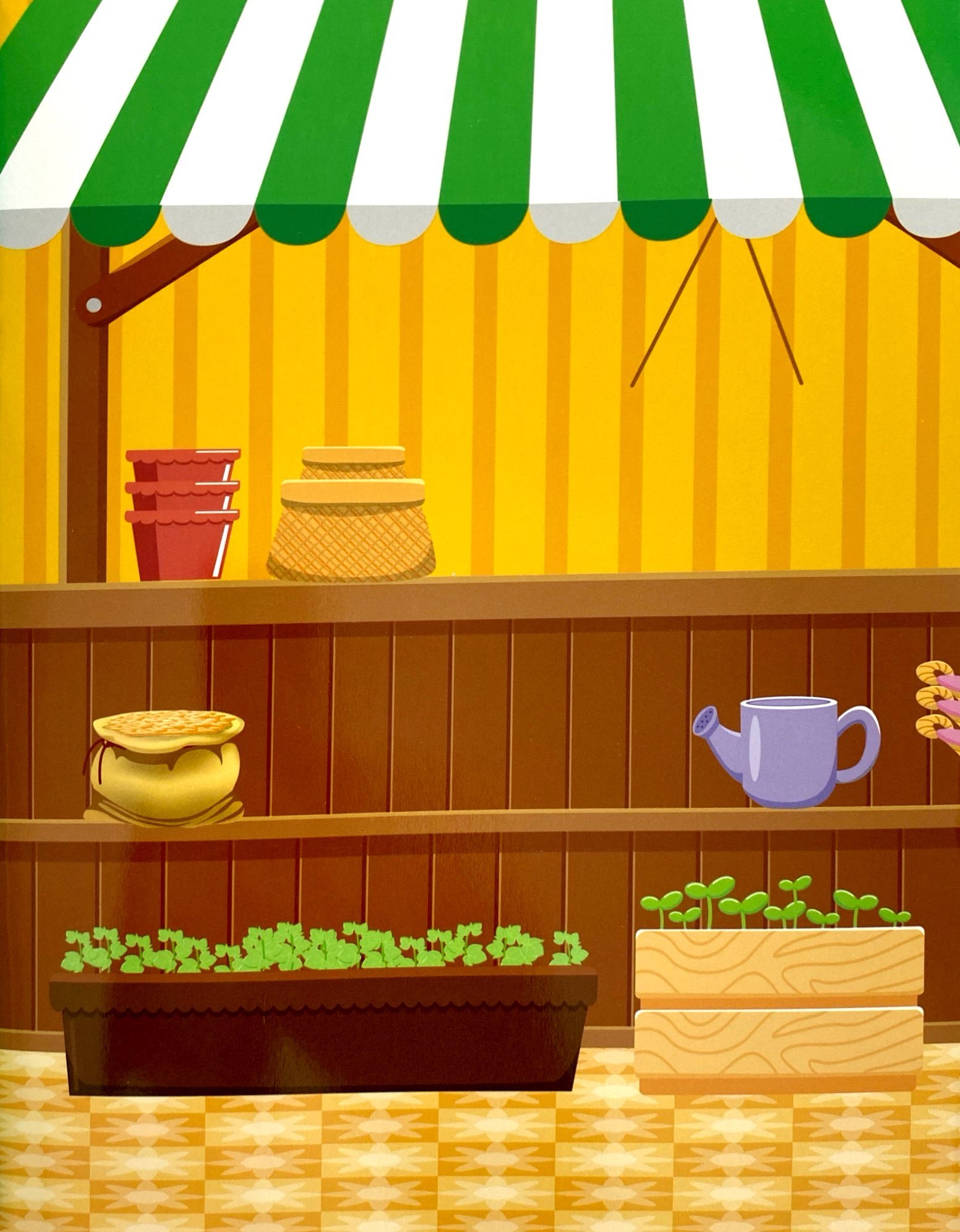 sticker trò chơi đồ hàng - bé làm chủ tiệm hoa (sách dán hình siêu vui nhộn) - Ảnh 5