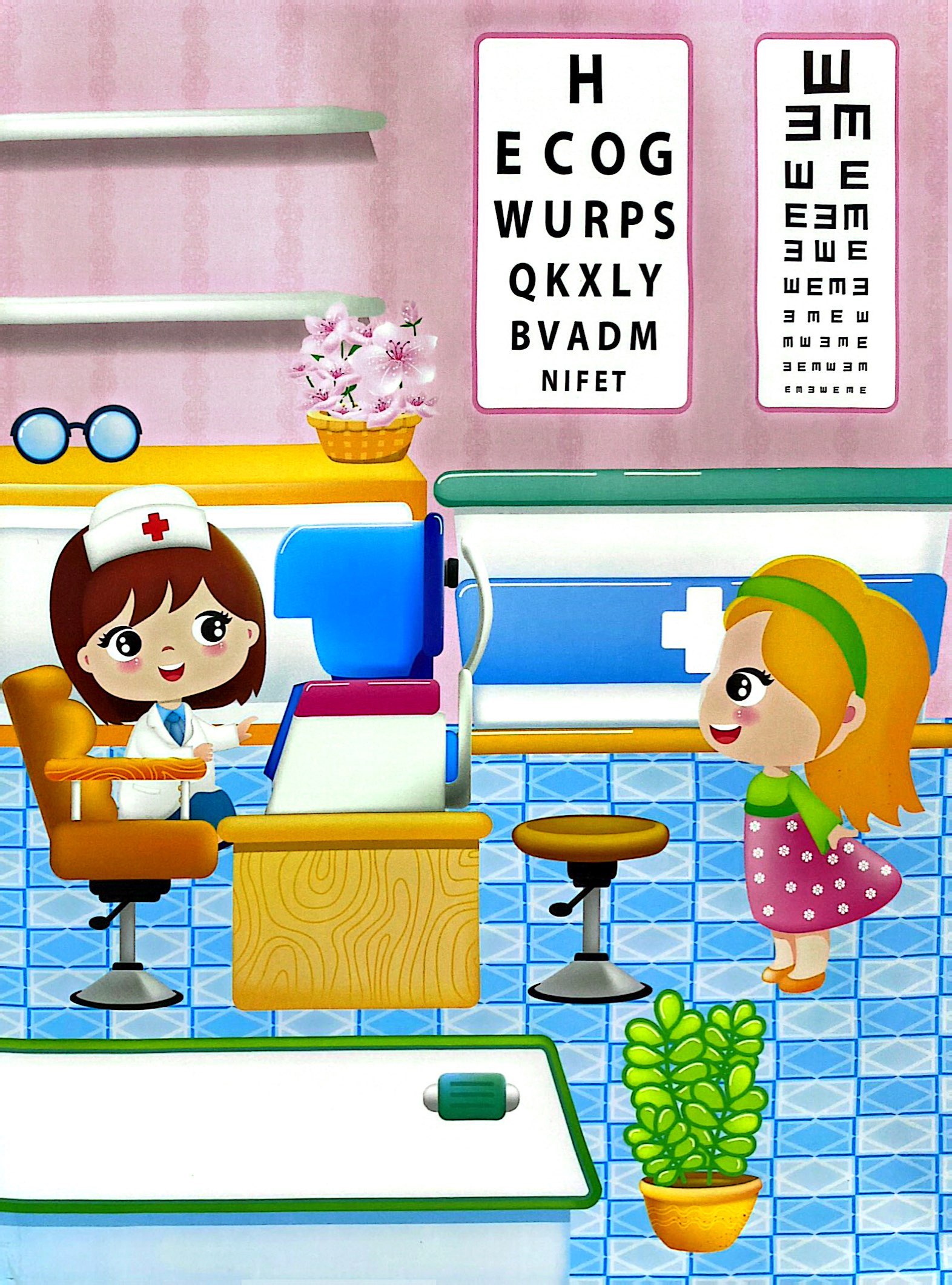 sticker trò chơi đồ hàng - bé tập làm bác sĩ (sách dán hình siêu vui nhộn) - Ảnh 5