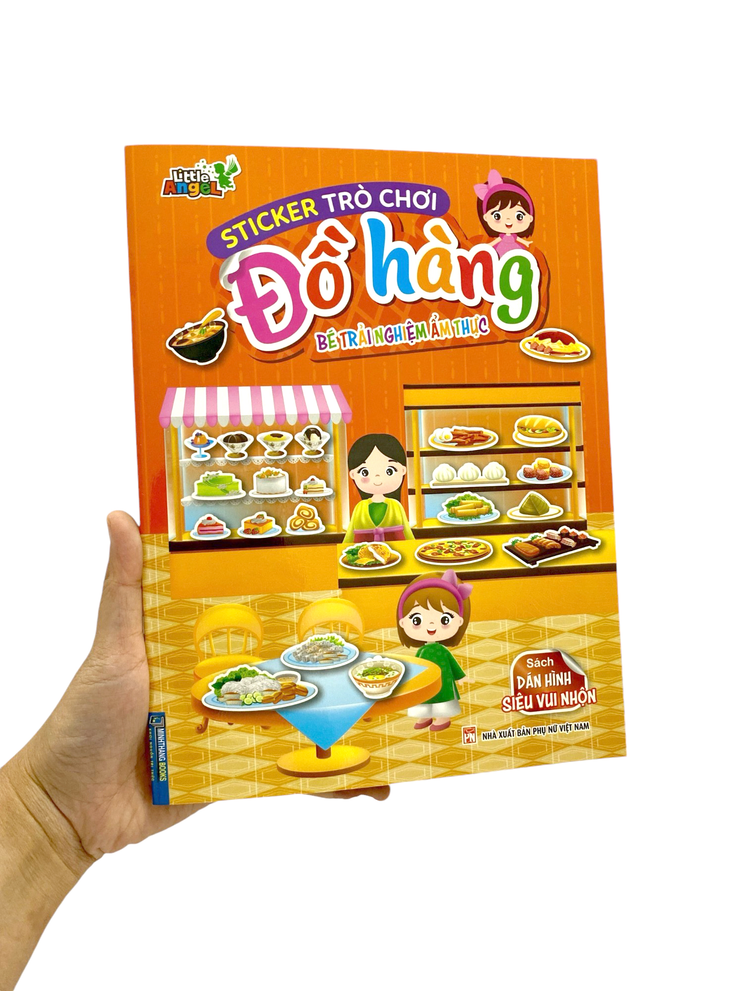 sticker trò chơi đồ hàng - dán hình siêu vui nhộn - bé trải nghiệm ẩm thực - Ảnh 8