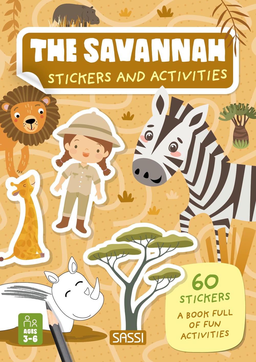 stickers and activities - the savannah - Ảnh 3