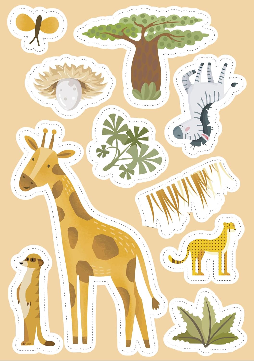 stickers and activities - the savannah - Ảnh 6