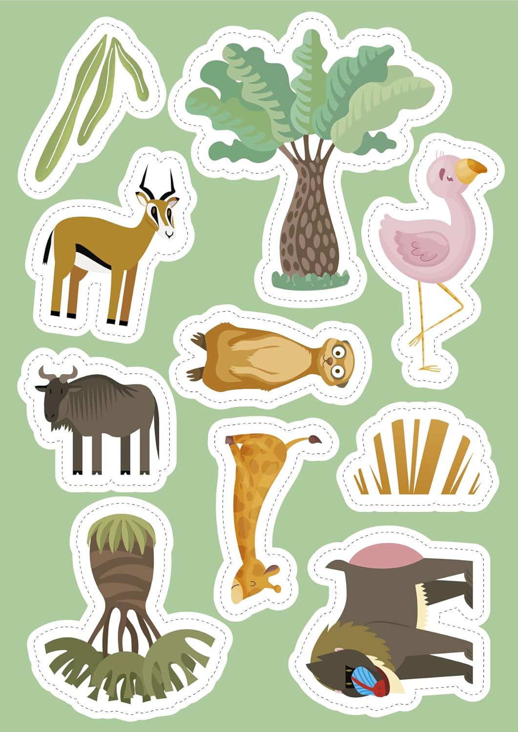 stickers and activities - the savannah - Ảnh 7