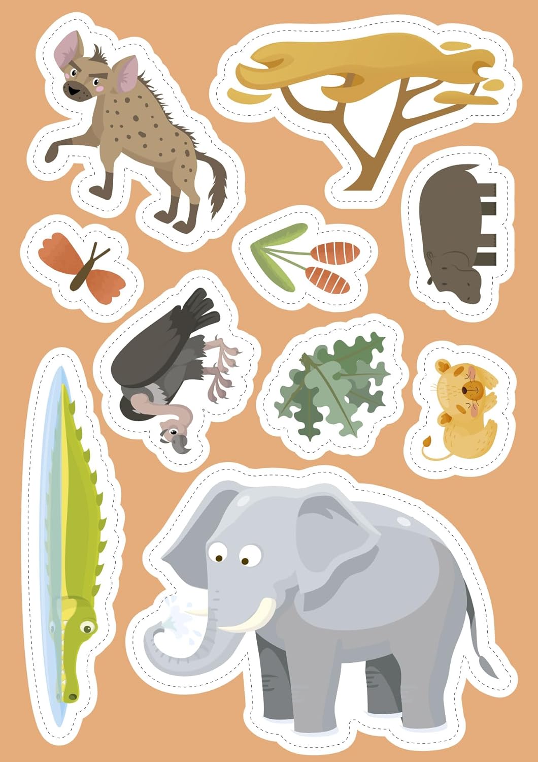 stickers and activities - the savannah - Ảnh 8