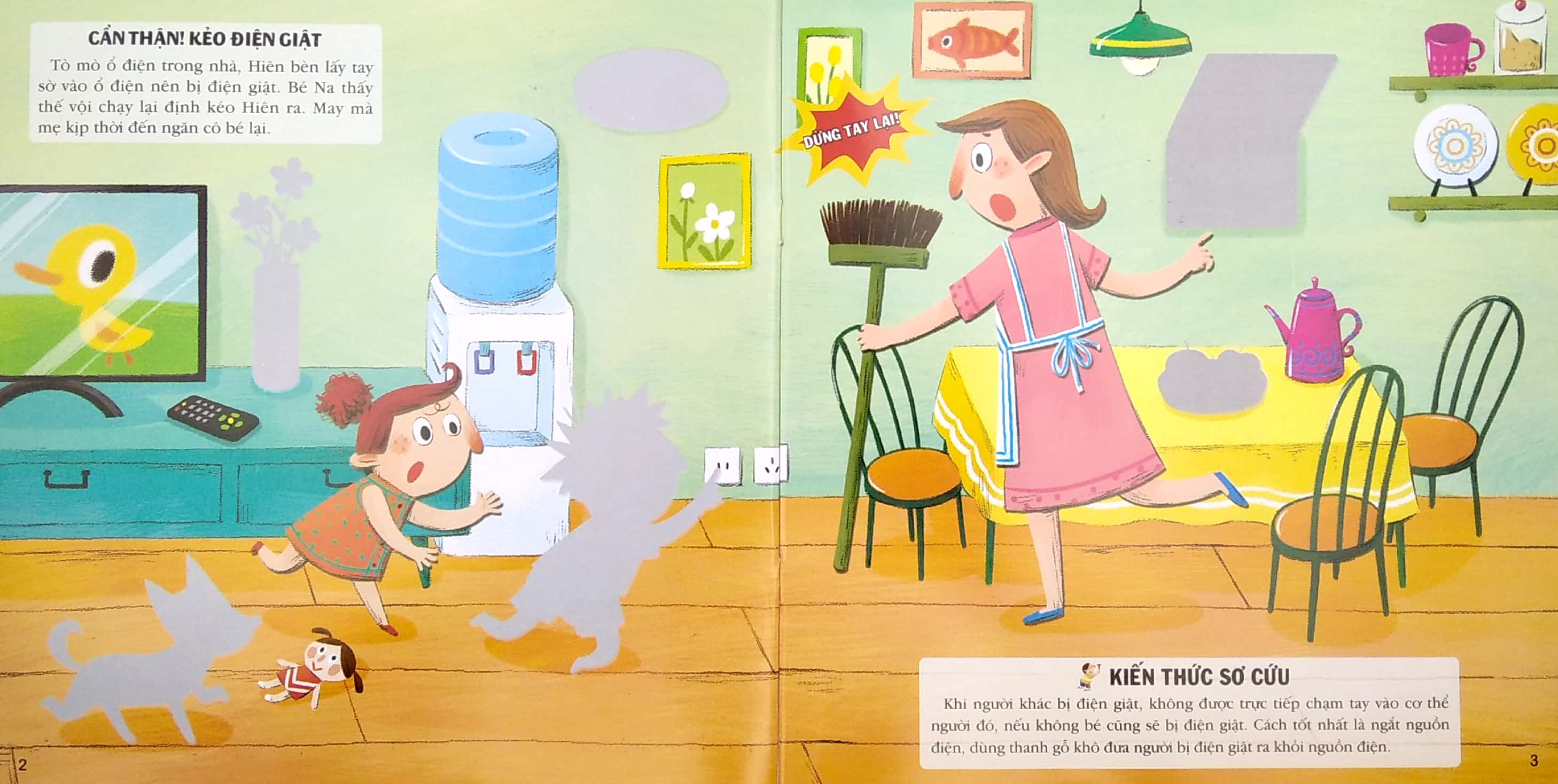 stickers kỹ năng an toàn cho bé - sơ cứu an toàn - Ảnh 3