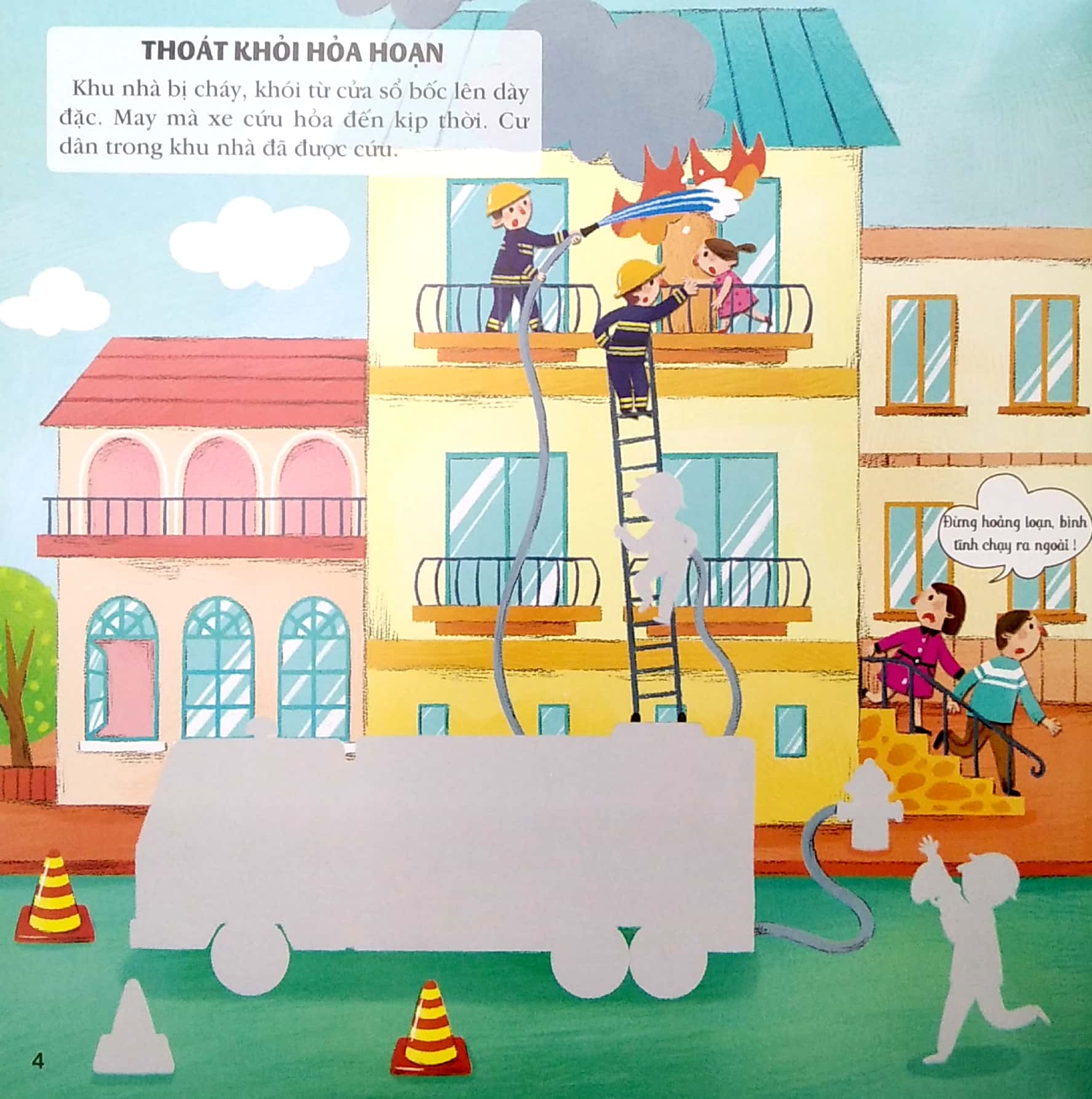 stickers kỹ năng an toàn cho bé - sơ cứu an toàn - Ảnh 4