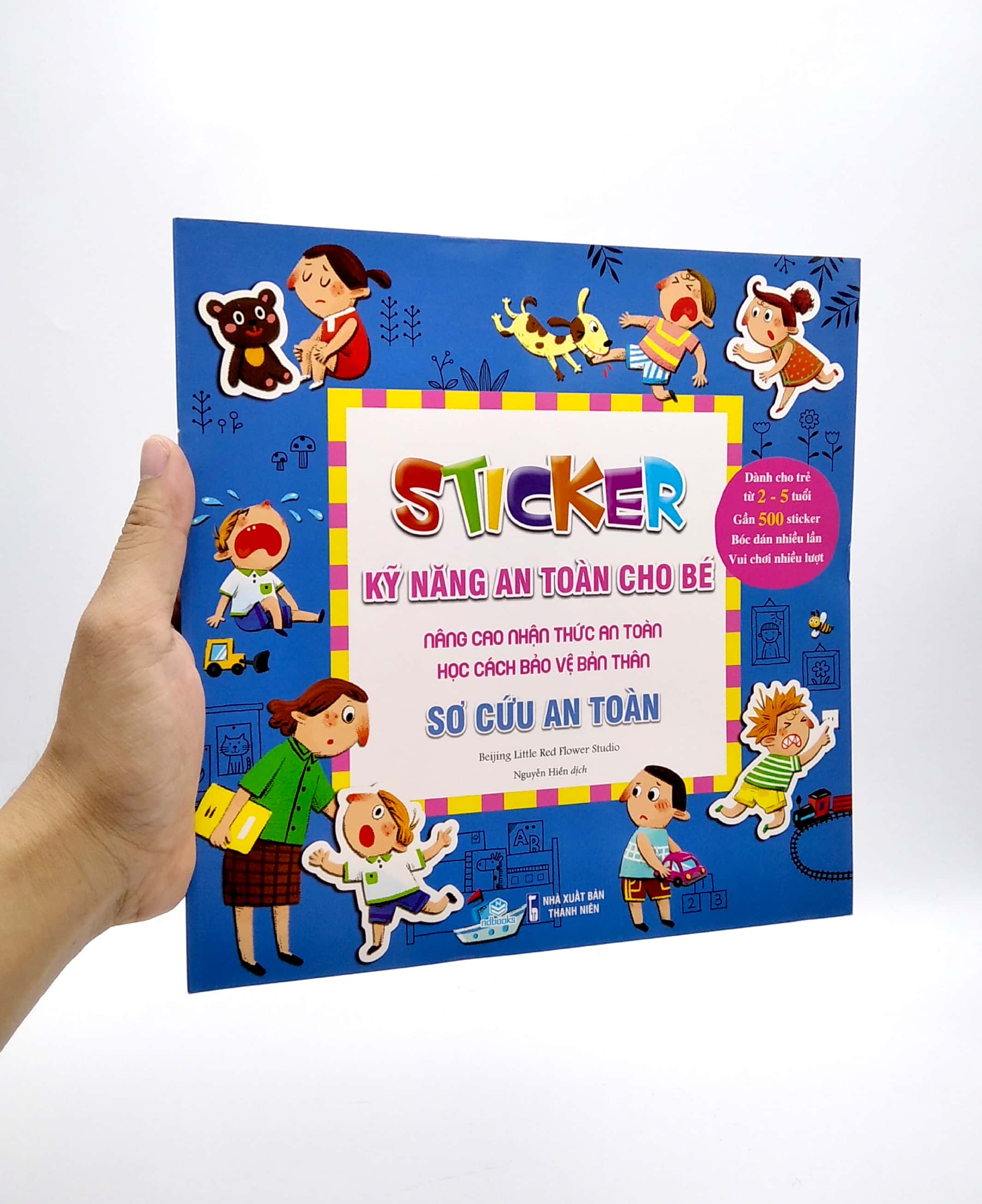 stickers kỹ năng an toàn cho bé - sơ cứu an toàn - Ảnh 7