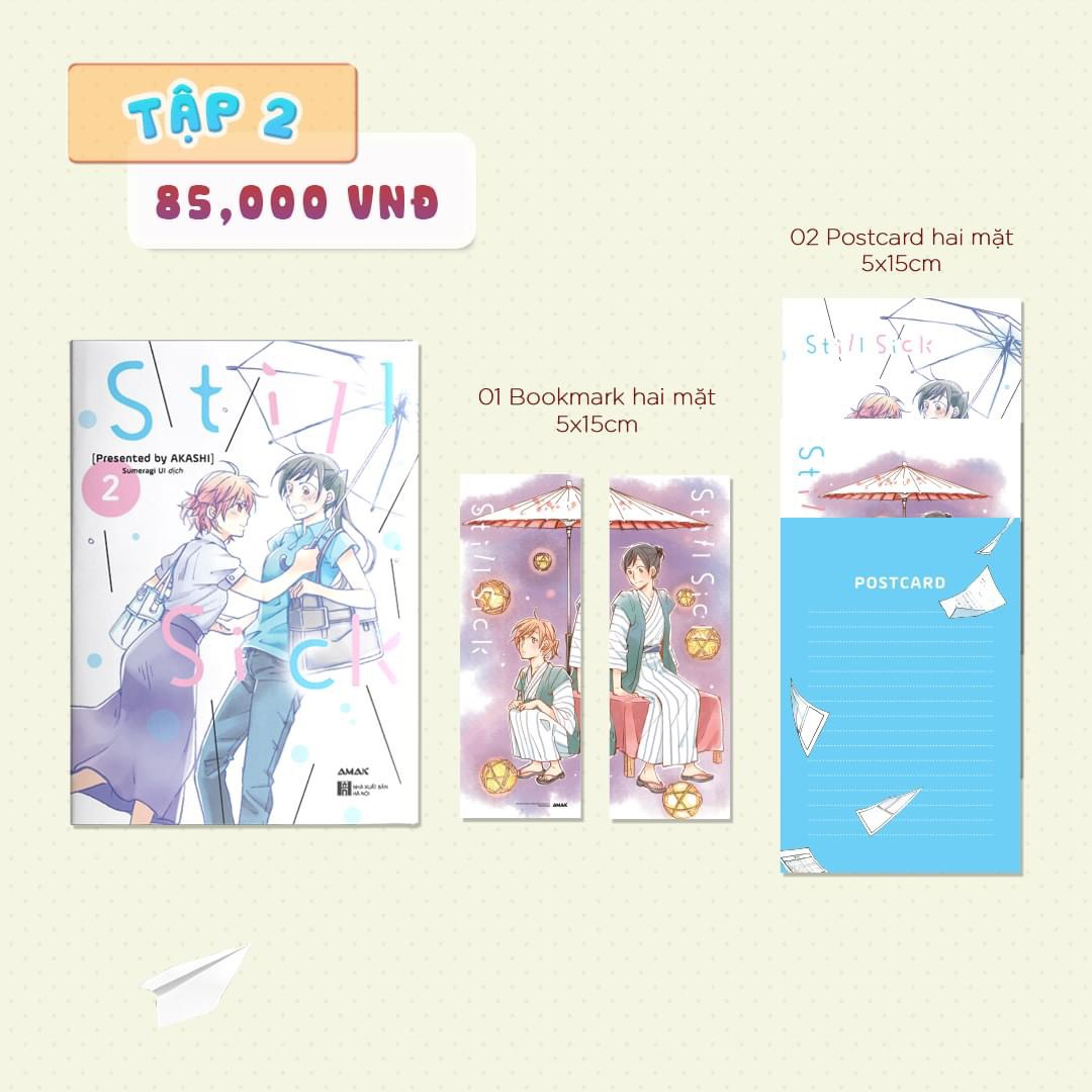 still sick - trọn bộ 3 tập - tặng kèm 3 bookmark + 6 postcard 10x15cm + 1 đai sách - Ảnh 4