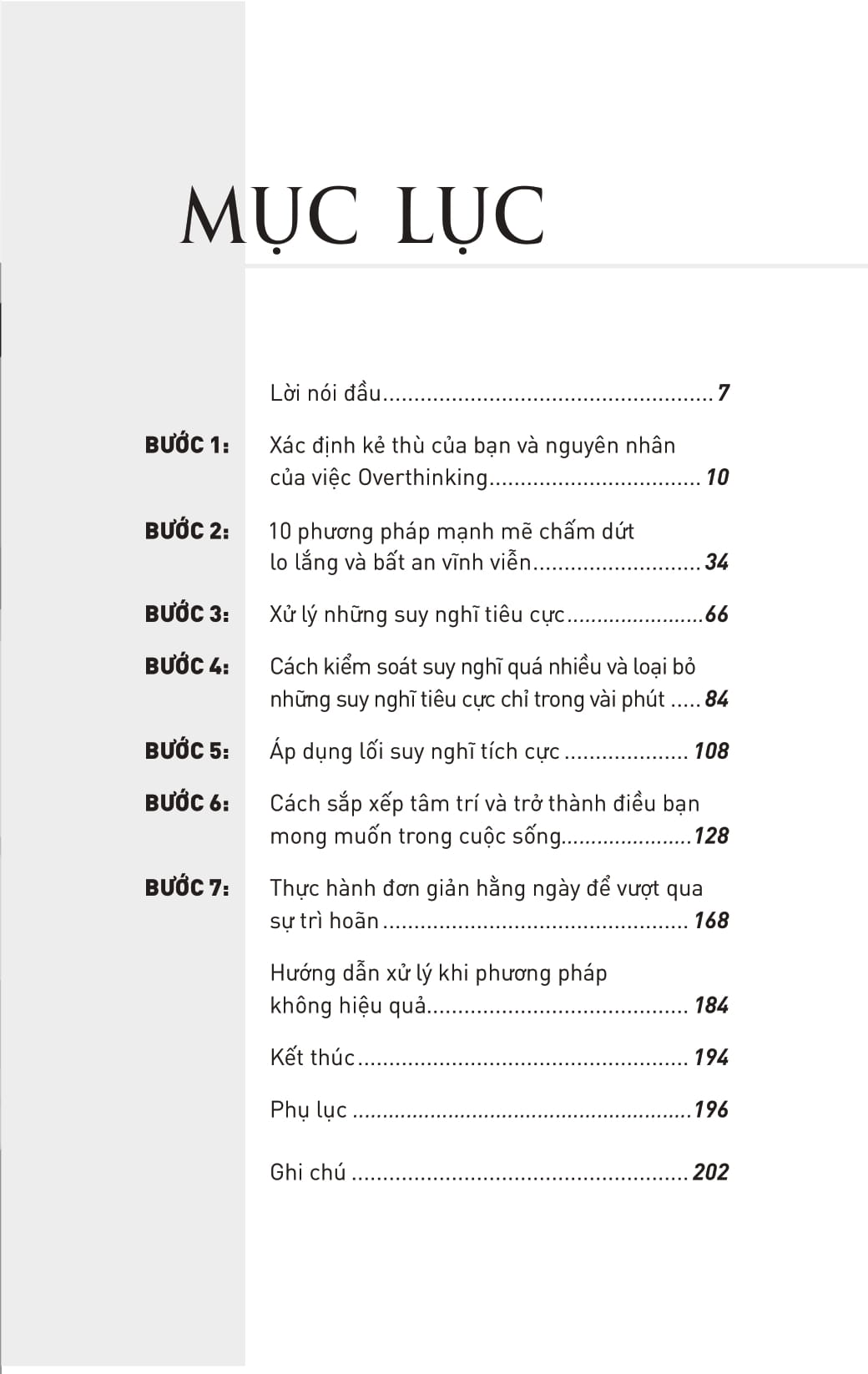 stop overthinking - sống tự do, không âu lo - 7 bước loại bỏ suy nghĩ tiêu cực và bắt đầu suy nghĩ tích cực - Ảnh 6