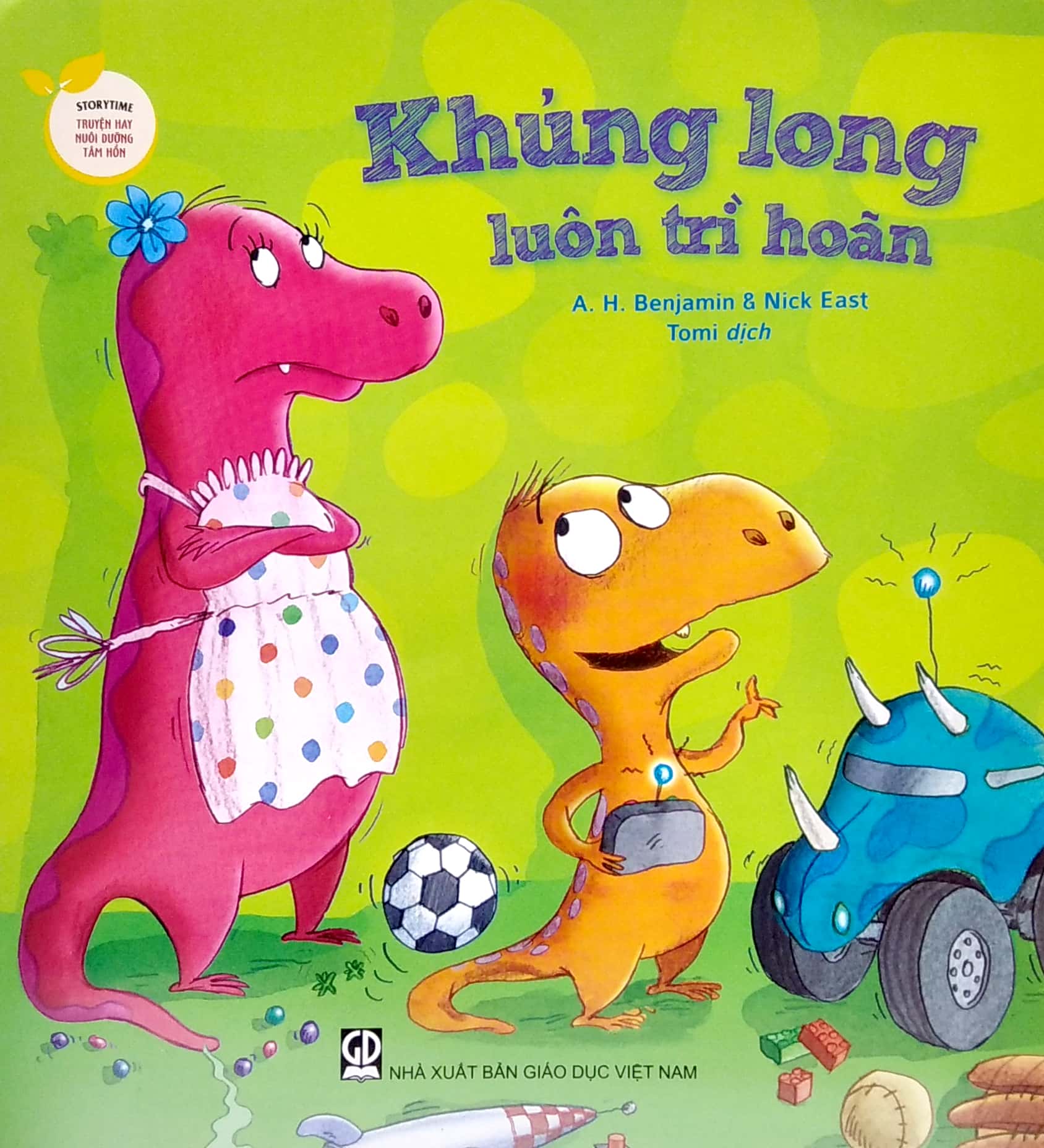 storytime - truyện hay nuôi dưỡng tâm hồn - khủng long luôn trì hoãn (tái bản 2022) - Ảnh 2