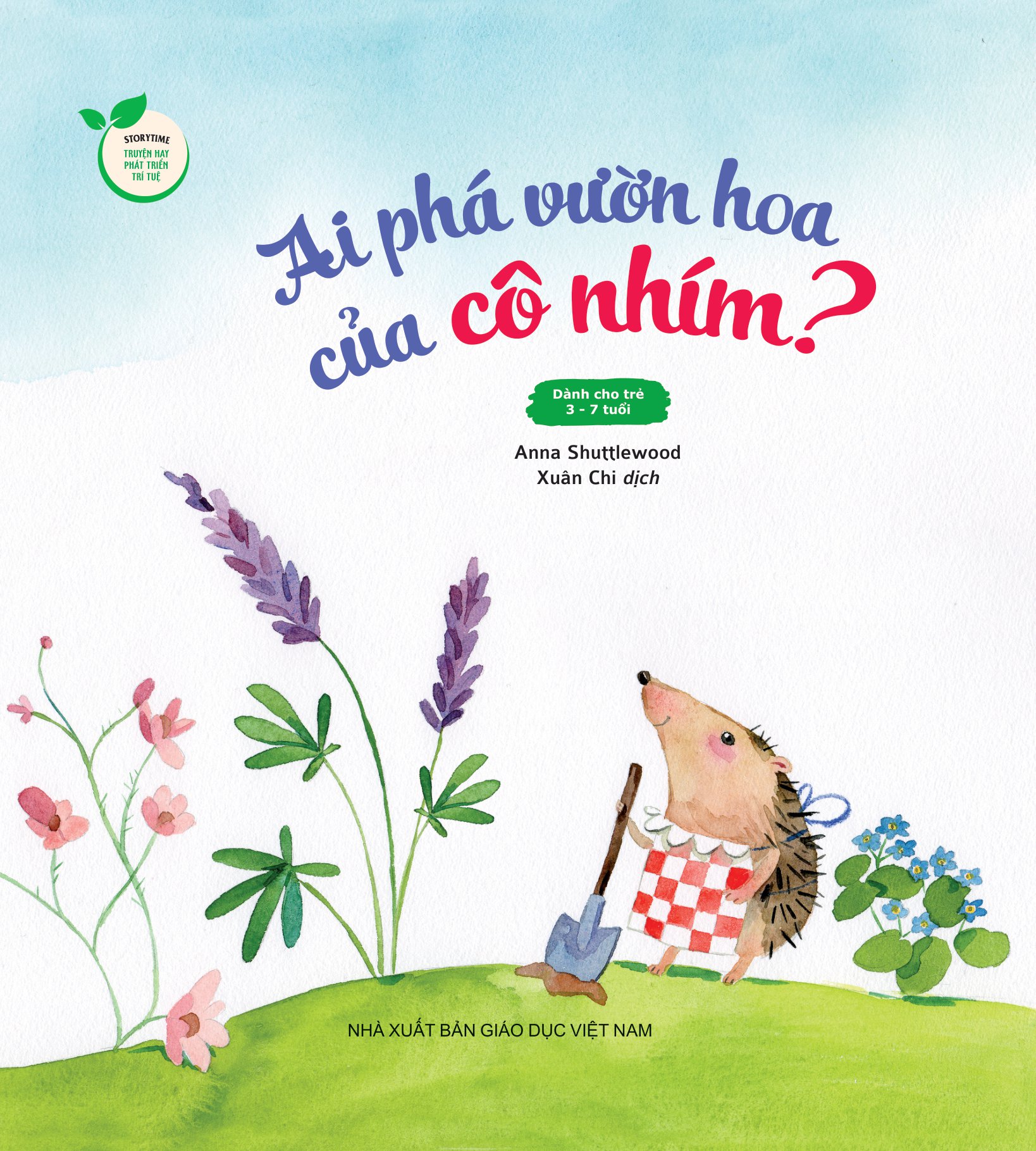 storytime - truyện hay phát triển trí tuệ - ai phá vườn hoa của cô nhím? - Ảnh 3