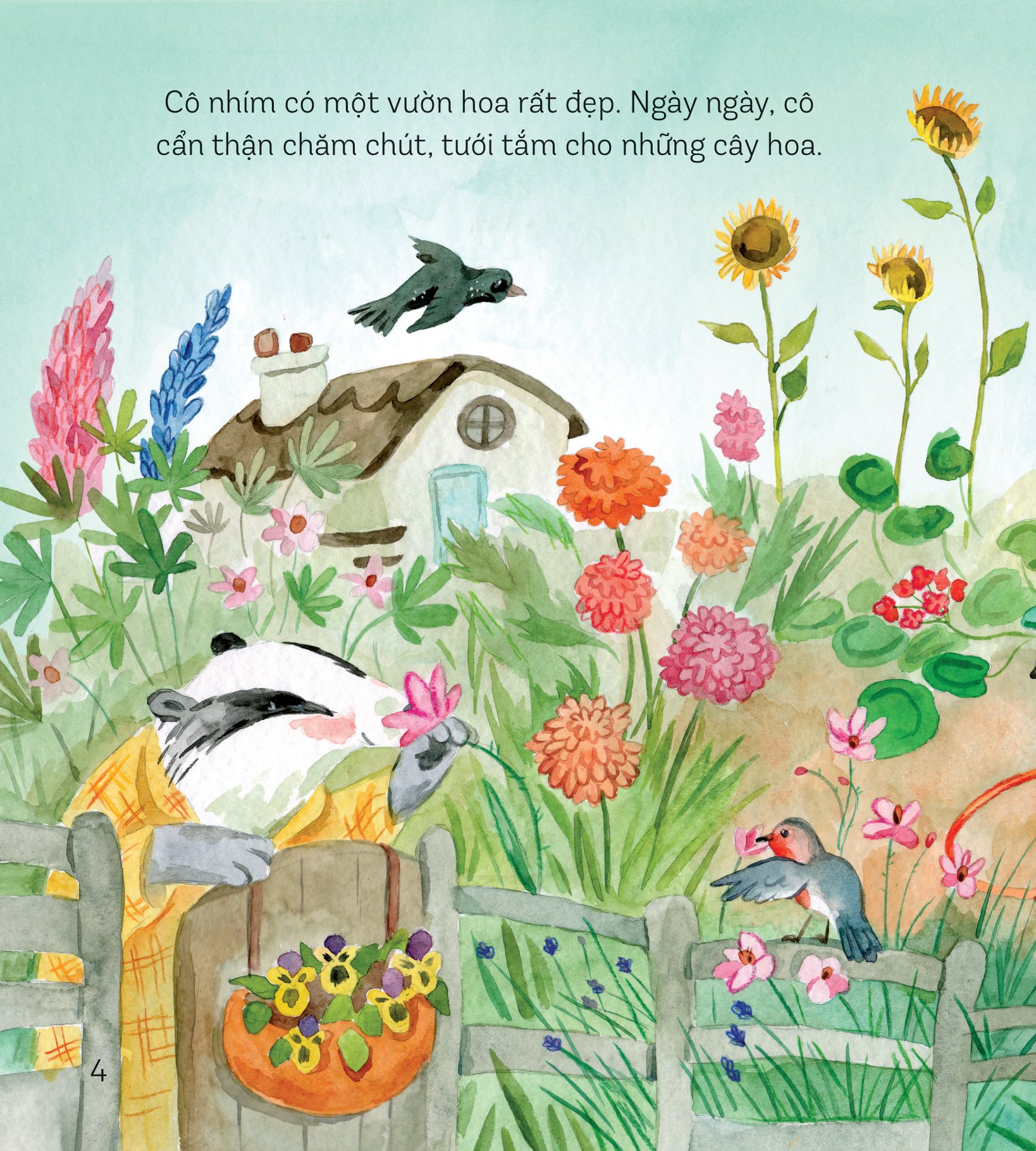 storytime - truyện hay phát triển trí tuệ - ai phá vườn hoa của cô nhím? - Ảnh 4