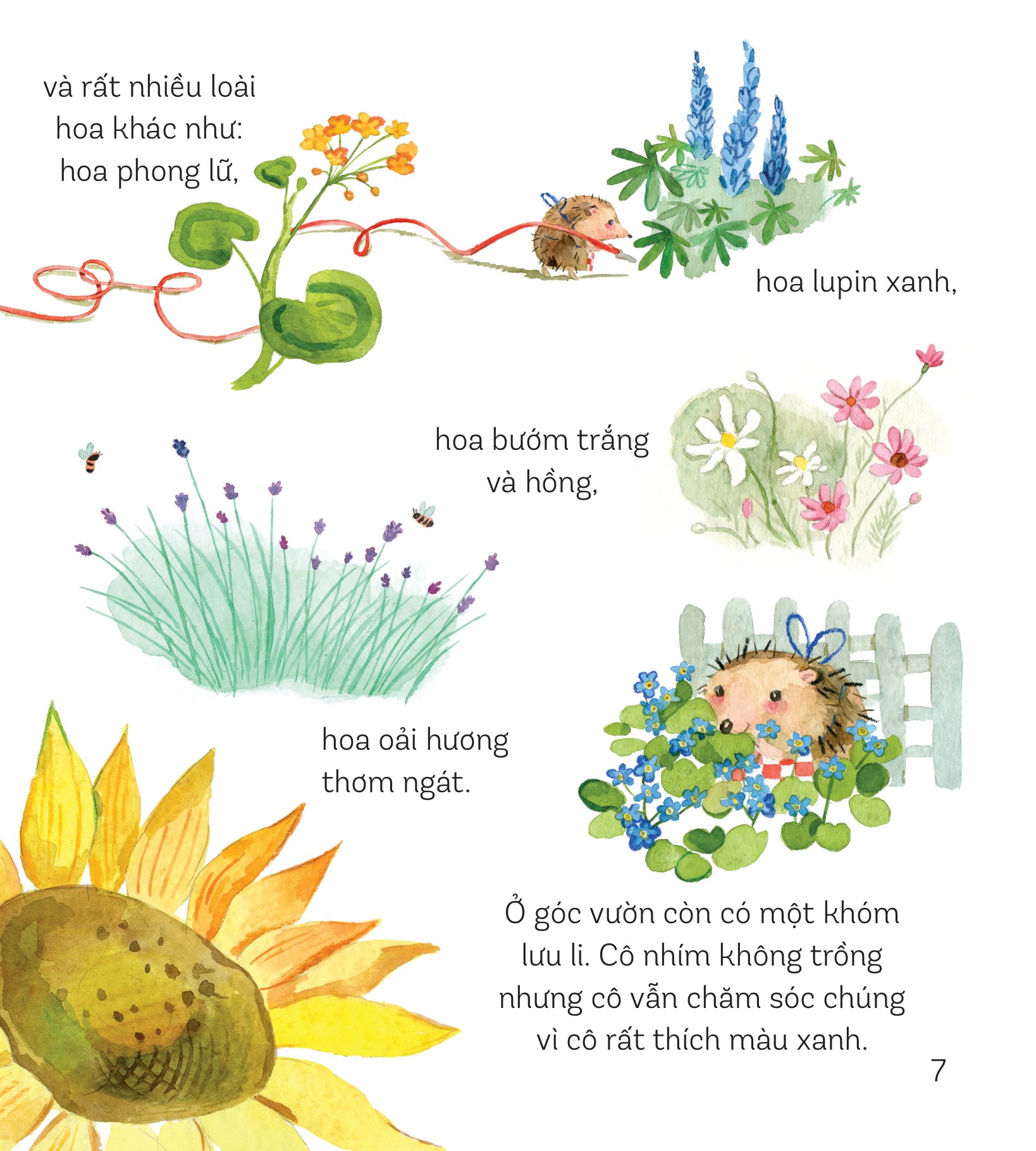 storytime - truyện hay phát triển trí tuệ - ai phá vườn hoa của cô nhím? - Ảnh 7