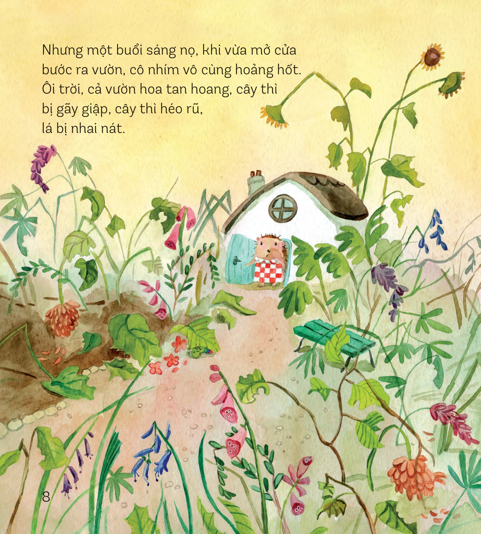 storytime - truyện hay phát triển trí tuệ - ai phá vườn hoa của cô nhím? - Ảnh 8