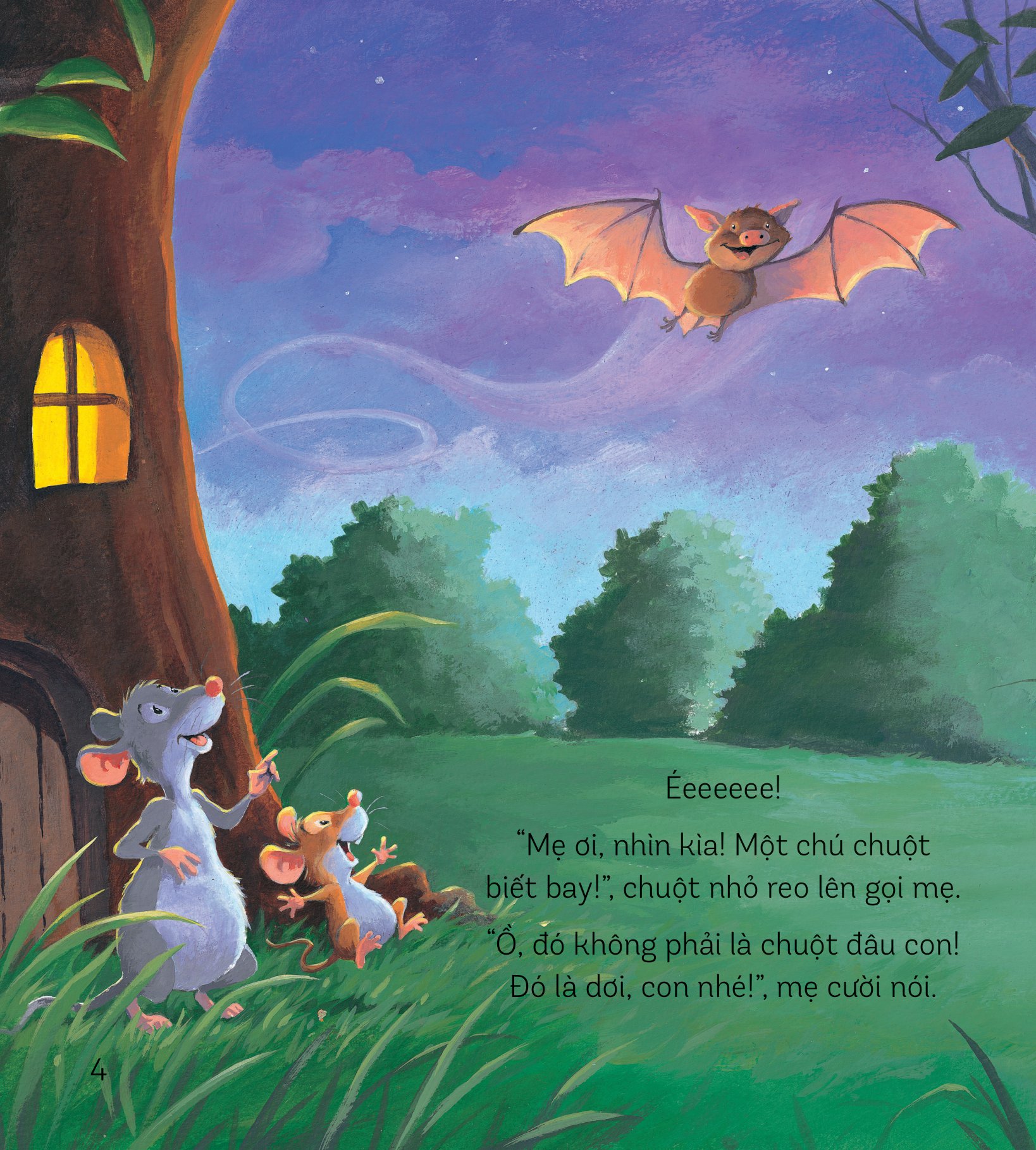 storytime - truyện hay phát triển trí tuệ - chuột nhỏ bay được không? - Ảnh 4