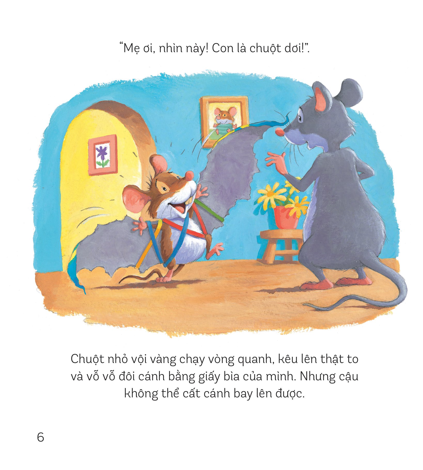 storytime - truyện hay phát triển trí tuệ - chuột nhỏ bay được không? - Ảnh 6