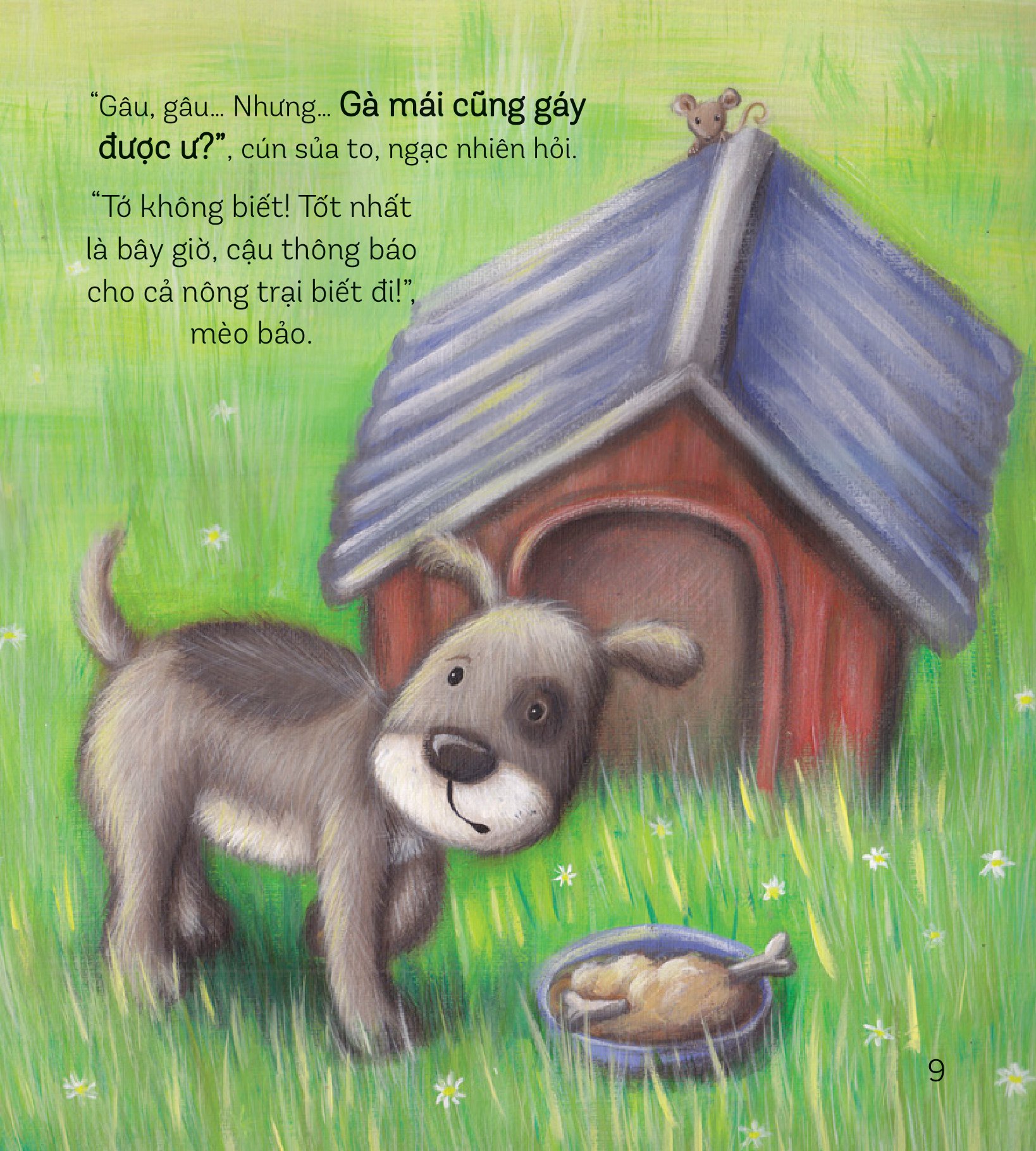 storytime - truyện hay phát triển trí tuệ - gà mái gáy được ư? - Ảnh 9