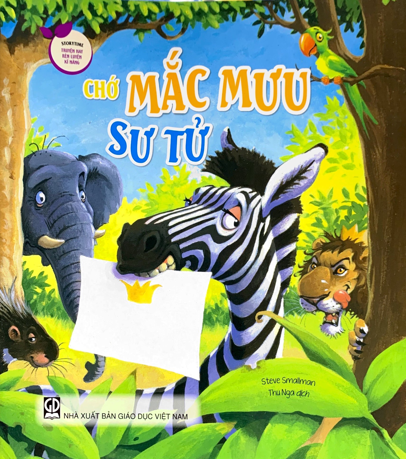 storytime - truyện hay rèn luyện kĩ năng - chớ mắc mưu sư tử - Ảnh 2